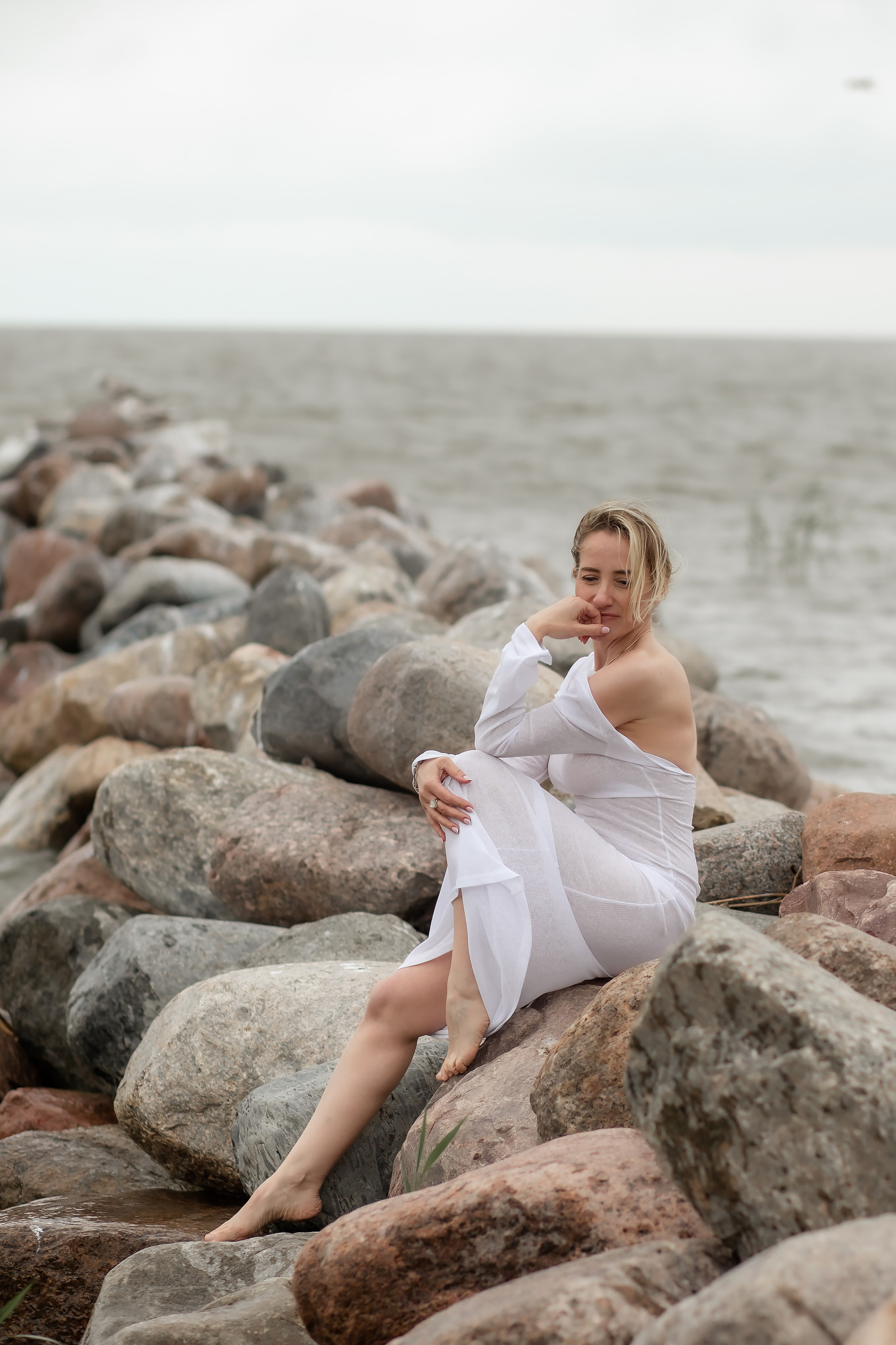 Катя. Маяк в Заливино. Фотограф в Калининграде Решетникова Алина