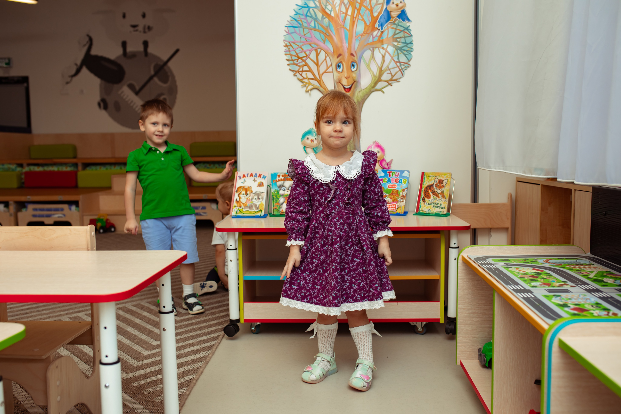 Праздник весны в детском саду. Семейный и детский фотограф в Москве Дорогова Екатерина