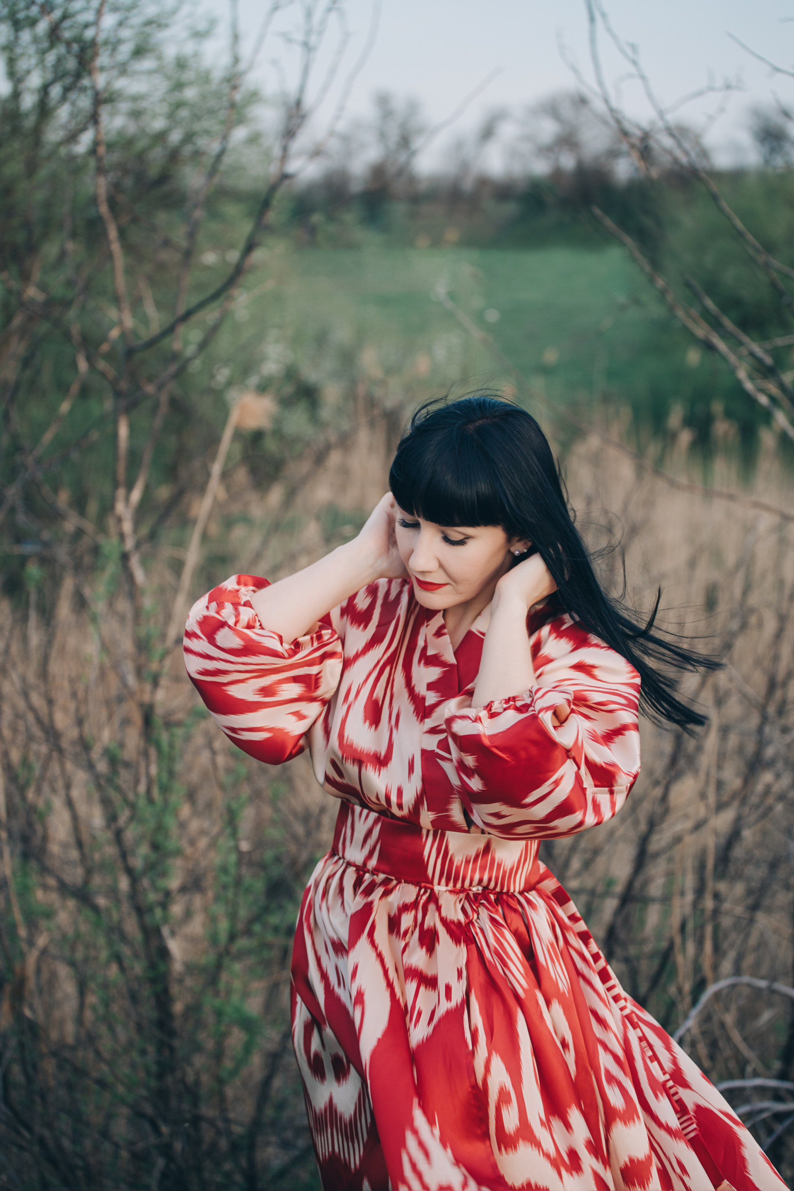 Фотосессия в платье со шлейфом. Свадебный и семейный фотограф в Краснодарском крае Мария Данилкина