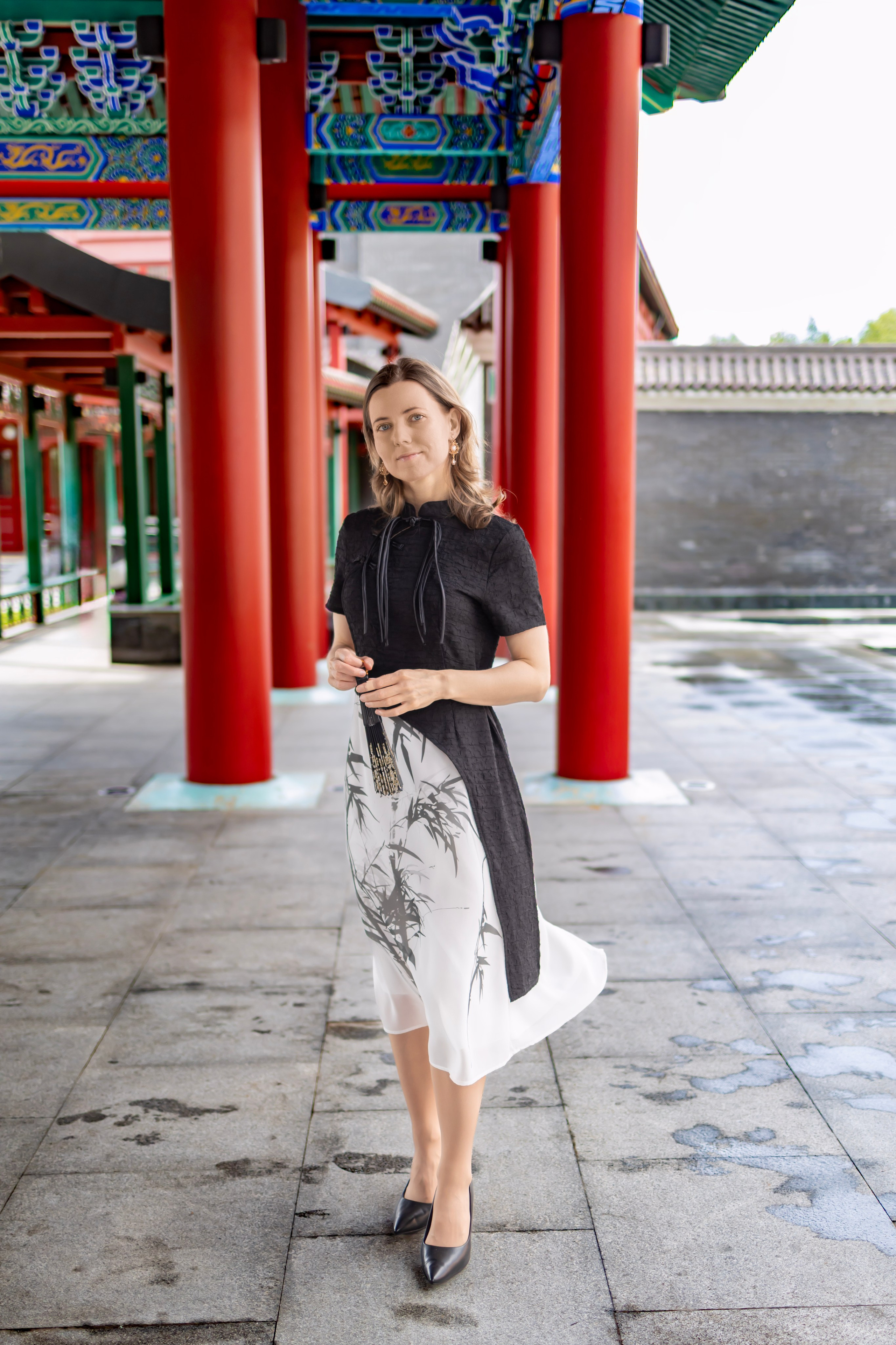 Фотосессия в парке Хуамин: восточная сказка в центре Москвы. Репортажный, семейный и студийный фотограф в Москве Демин Алексей