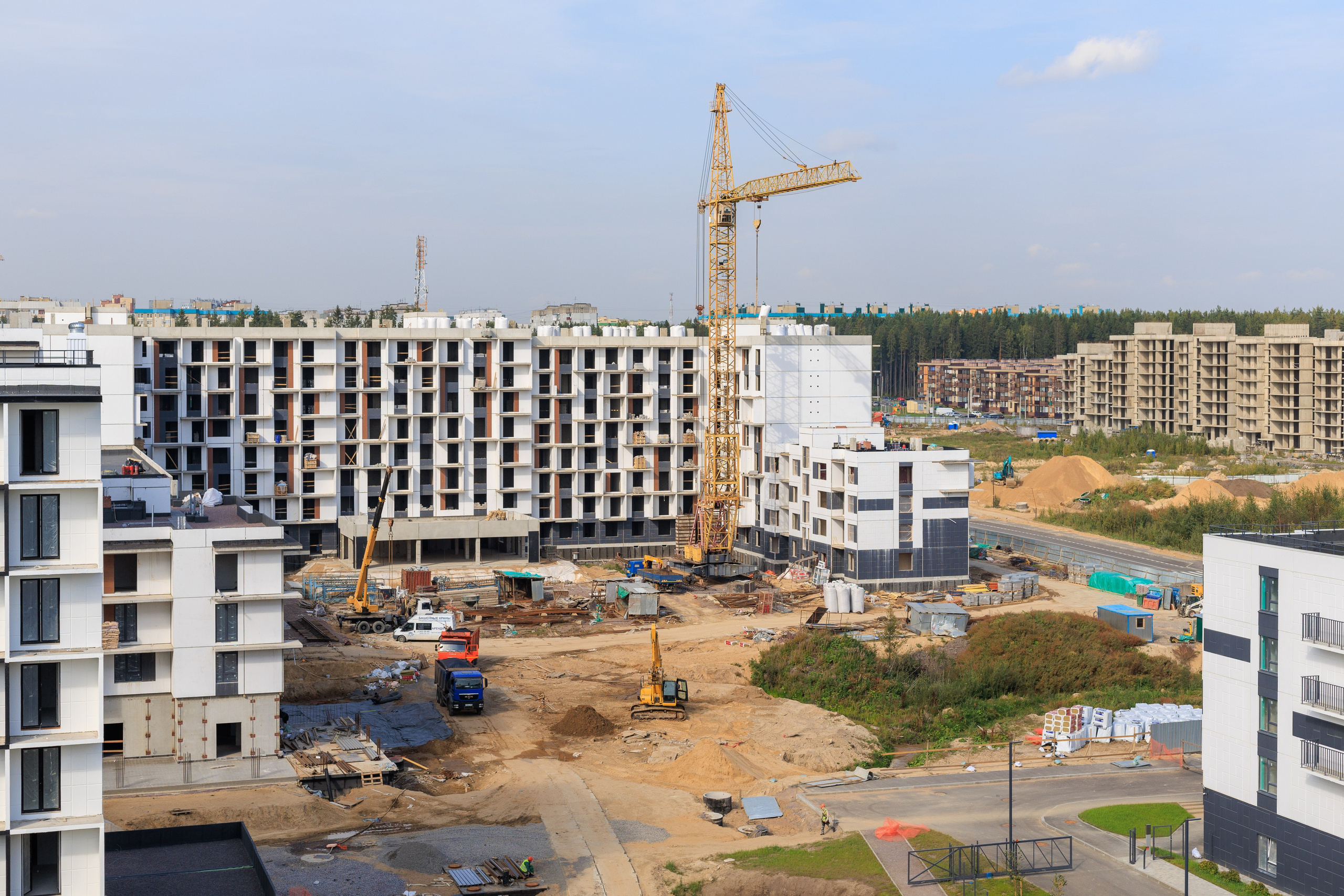 Архитектурная и репортажная фотосъёмка для застройщика