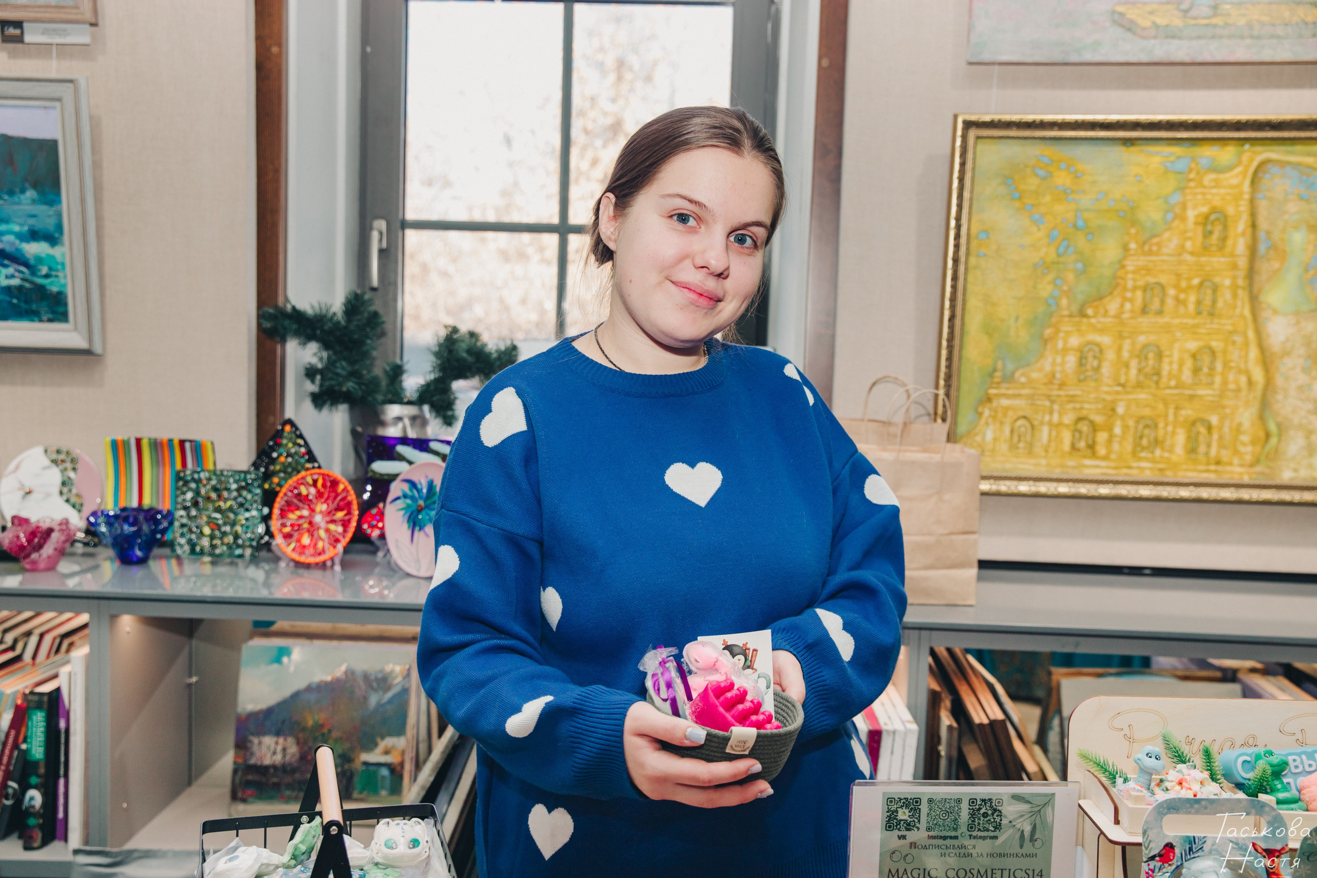 Новогодний маркет на Ангаре. Фотограф в Иркутске Настя Гаськова