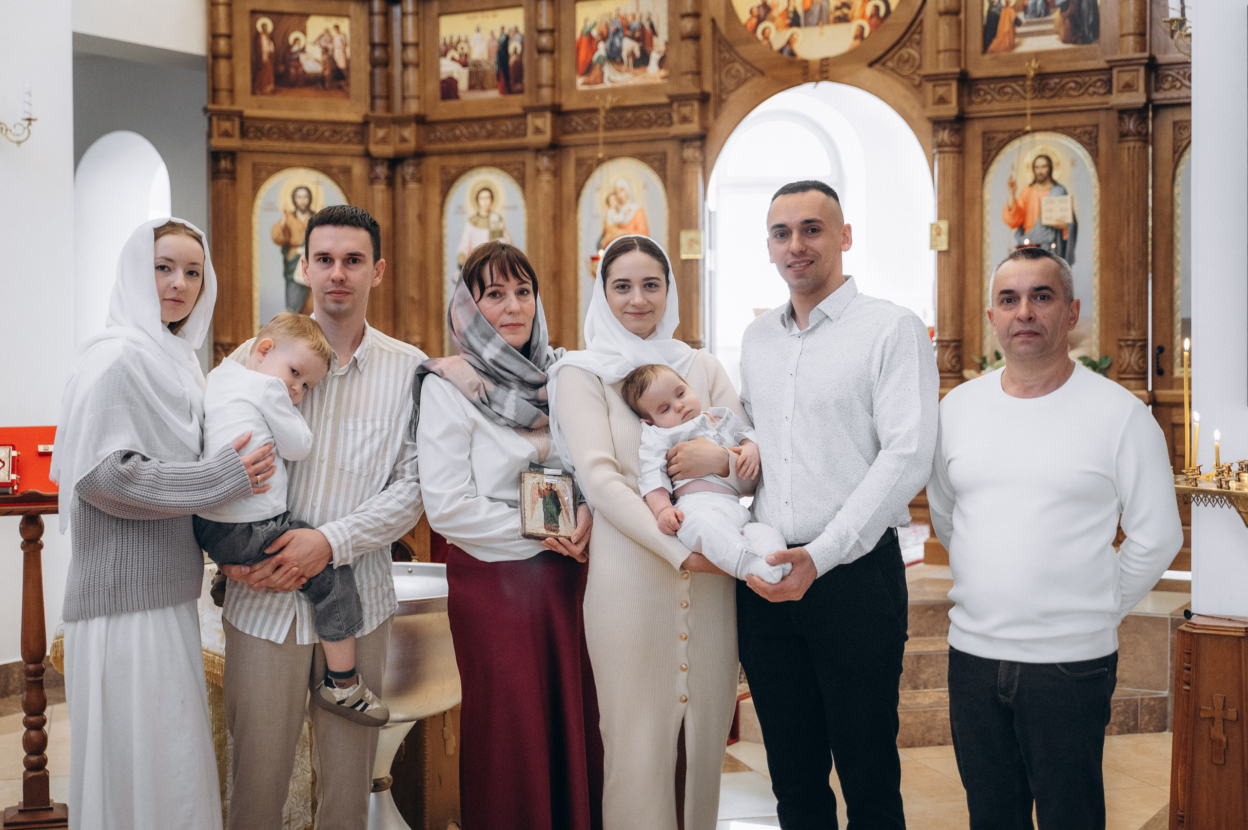 Крещение Мирона (Храм Преображения Господня). Семейный фотограф в Минске Дарья Дреко