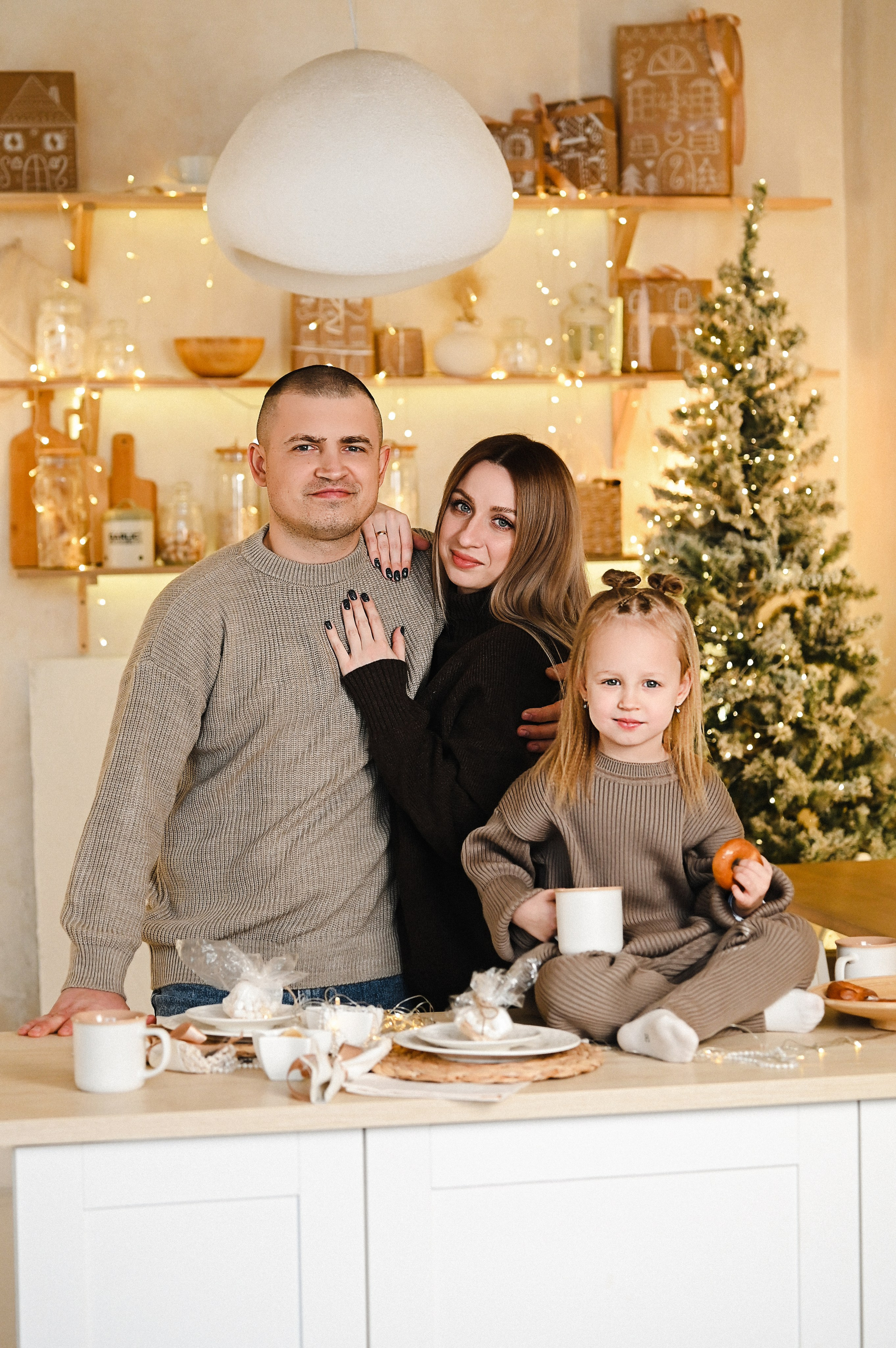 Семейная новогодняя. Фотограф Ярута Оксана / Ростов-на-Дону