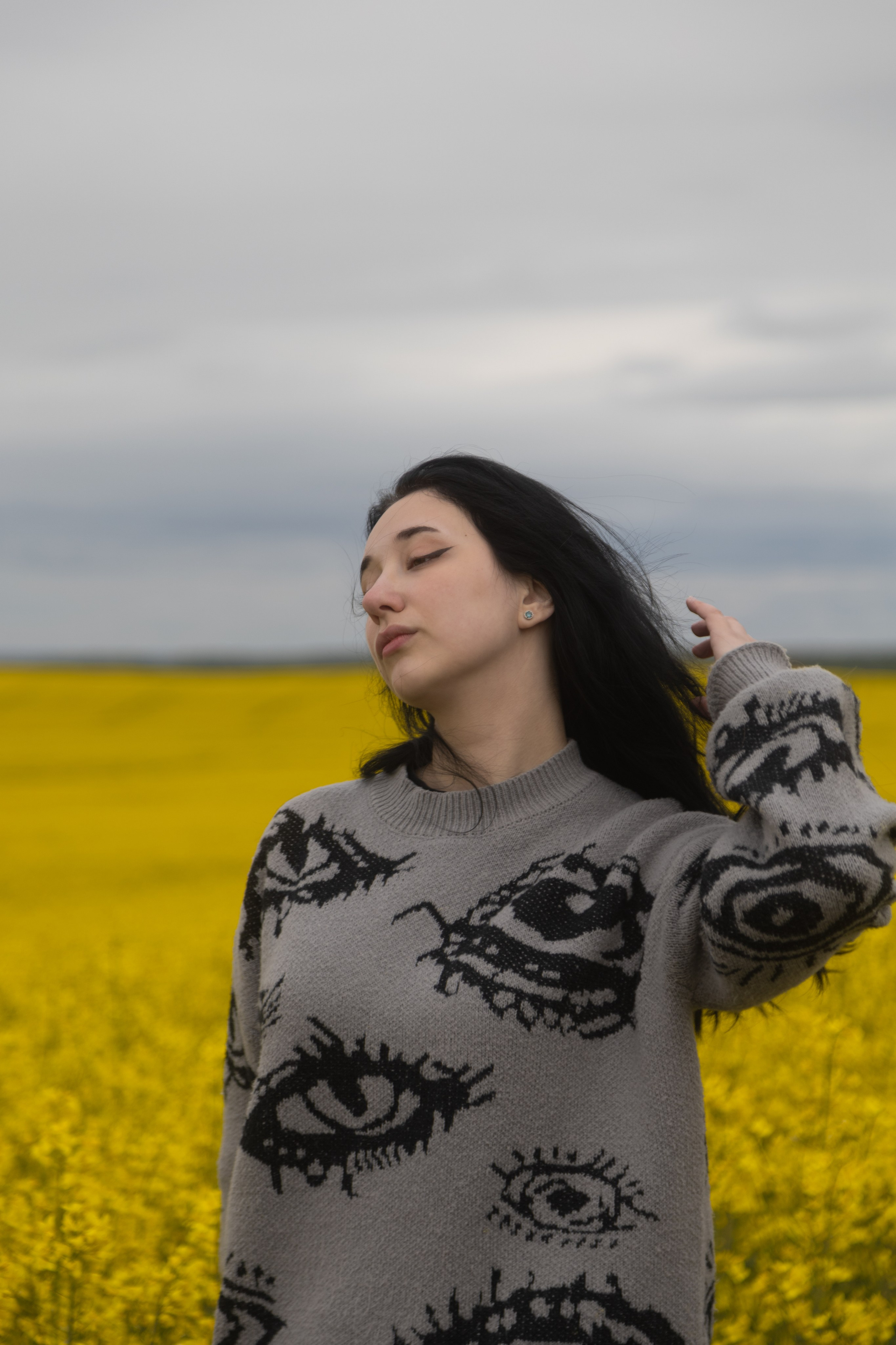 Полина Л — (Рапсовое поле). — Digital Noise —