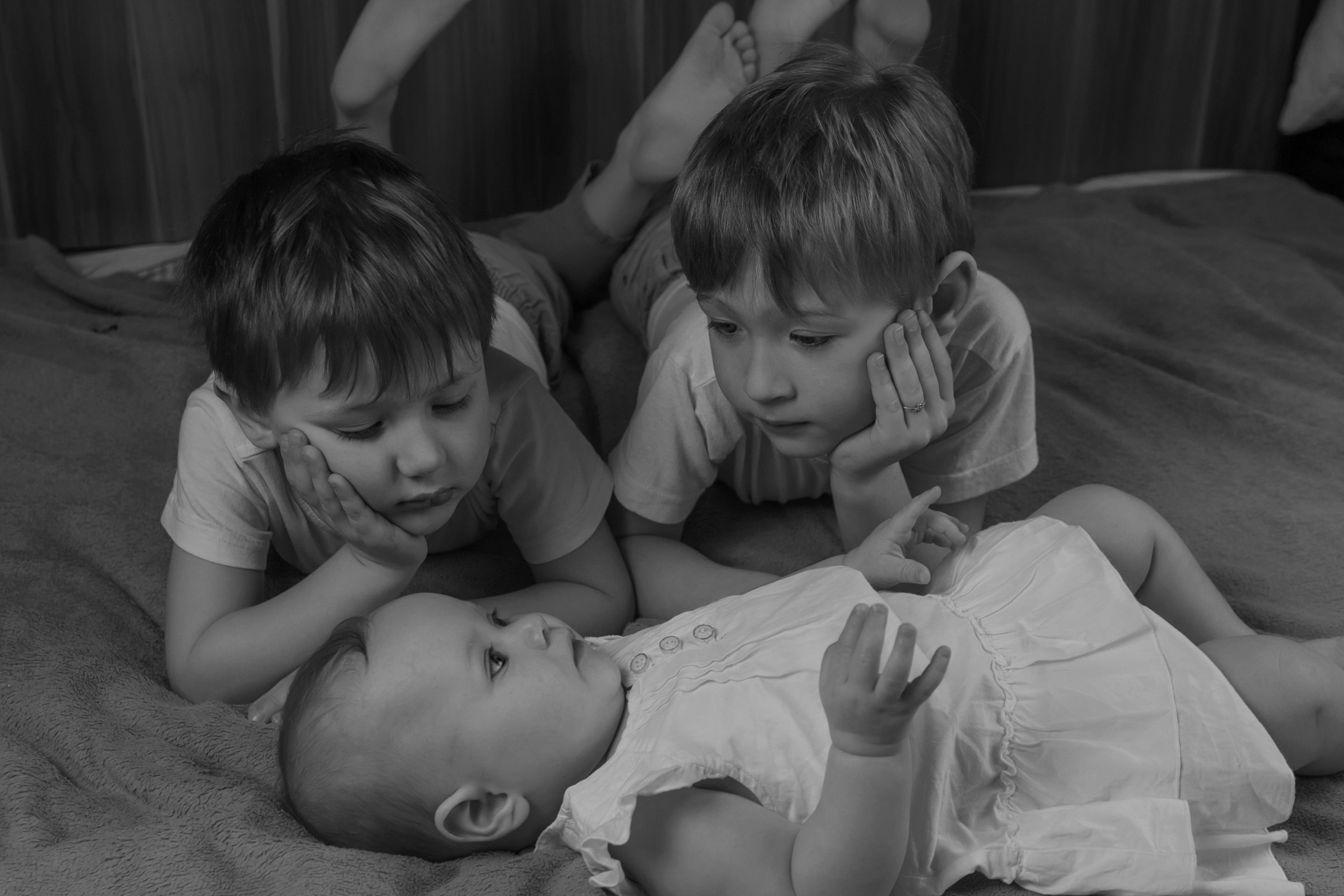 ЧБ дети. Детский и семейный фотограф в Бердске и Новосибирске Дарья Гребнева