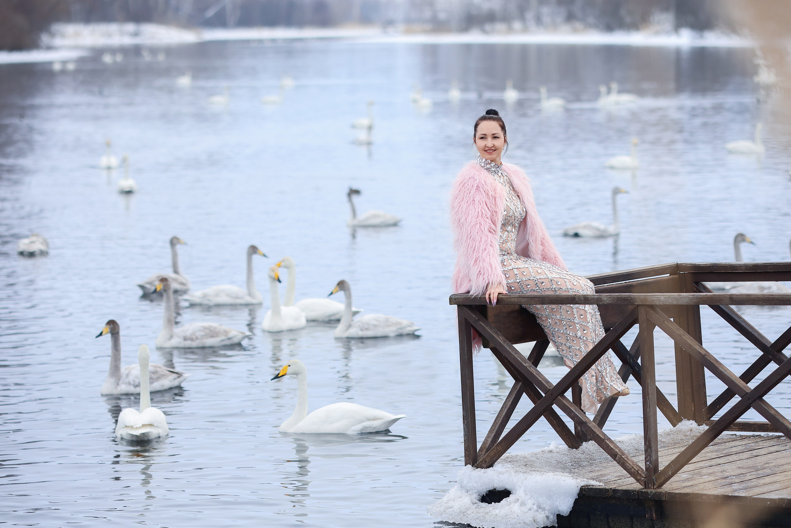 Лебединое озеро. Сказочный фотограф фотопроекты фототуры в Новосибирске и на Алтае