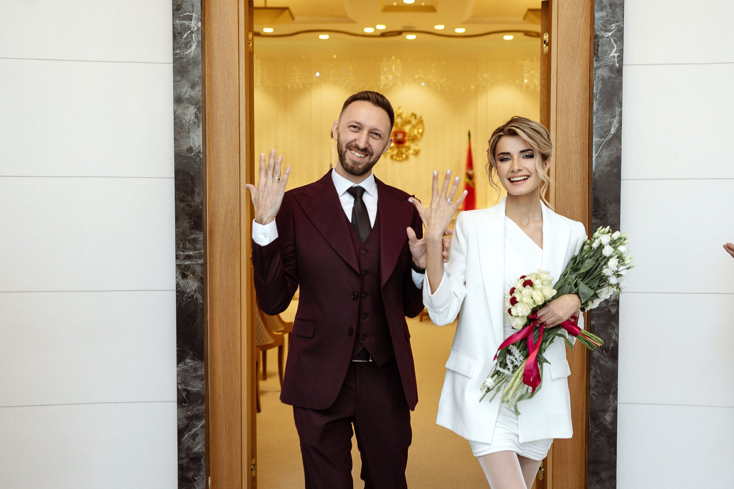 Дворец бракосочетания № 2. Свадебный фотограф Маргарита Глумскова