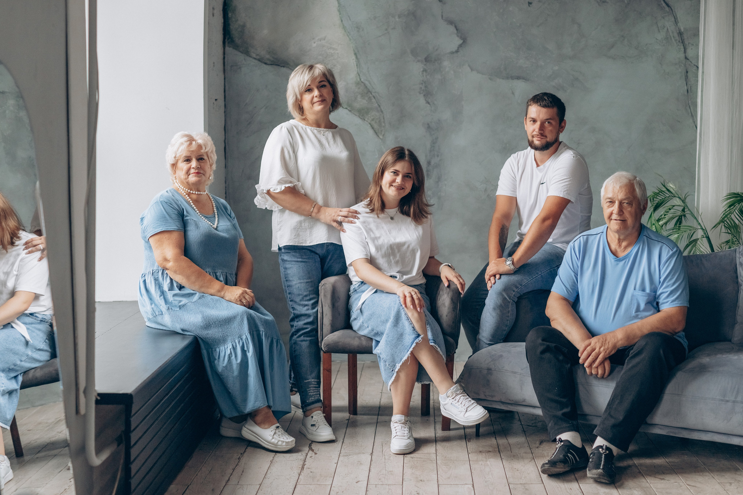 Семья Ольги. Фотограф Ногинск Электросталь Наталья Осетрова