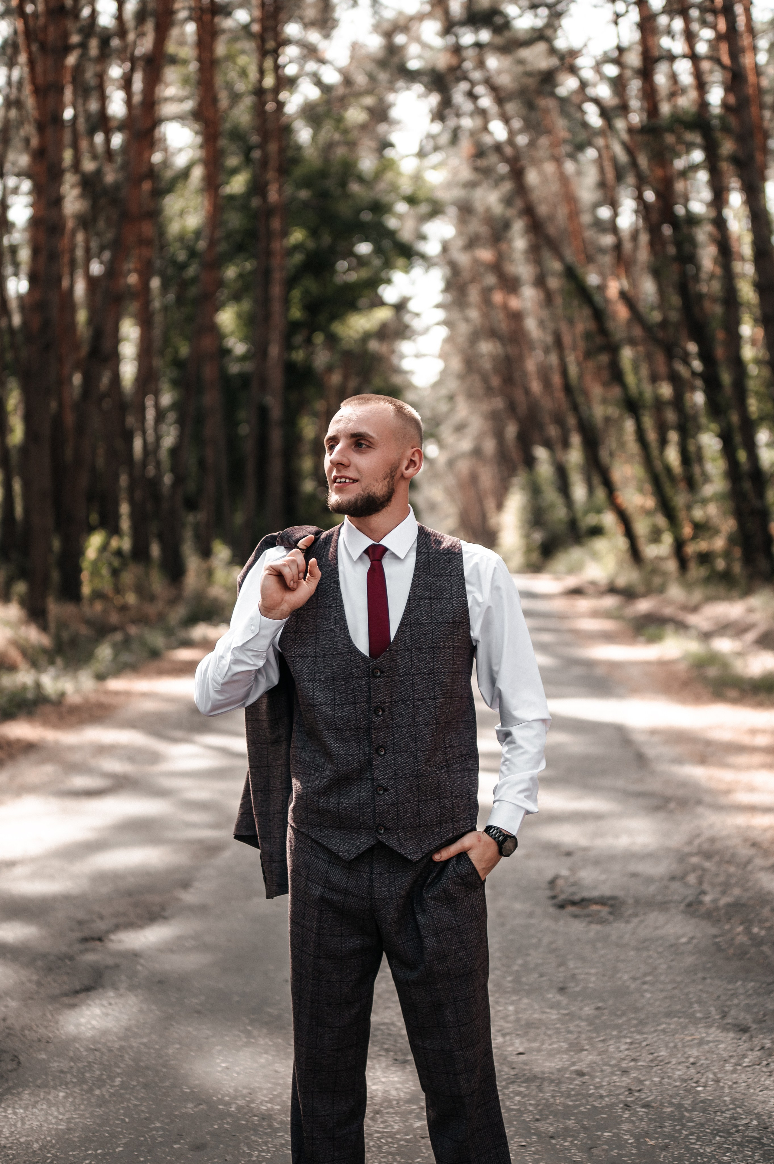 Максим и Наталья. Сборы, прогулка. Фотограф Екатерина Бочарникова