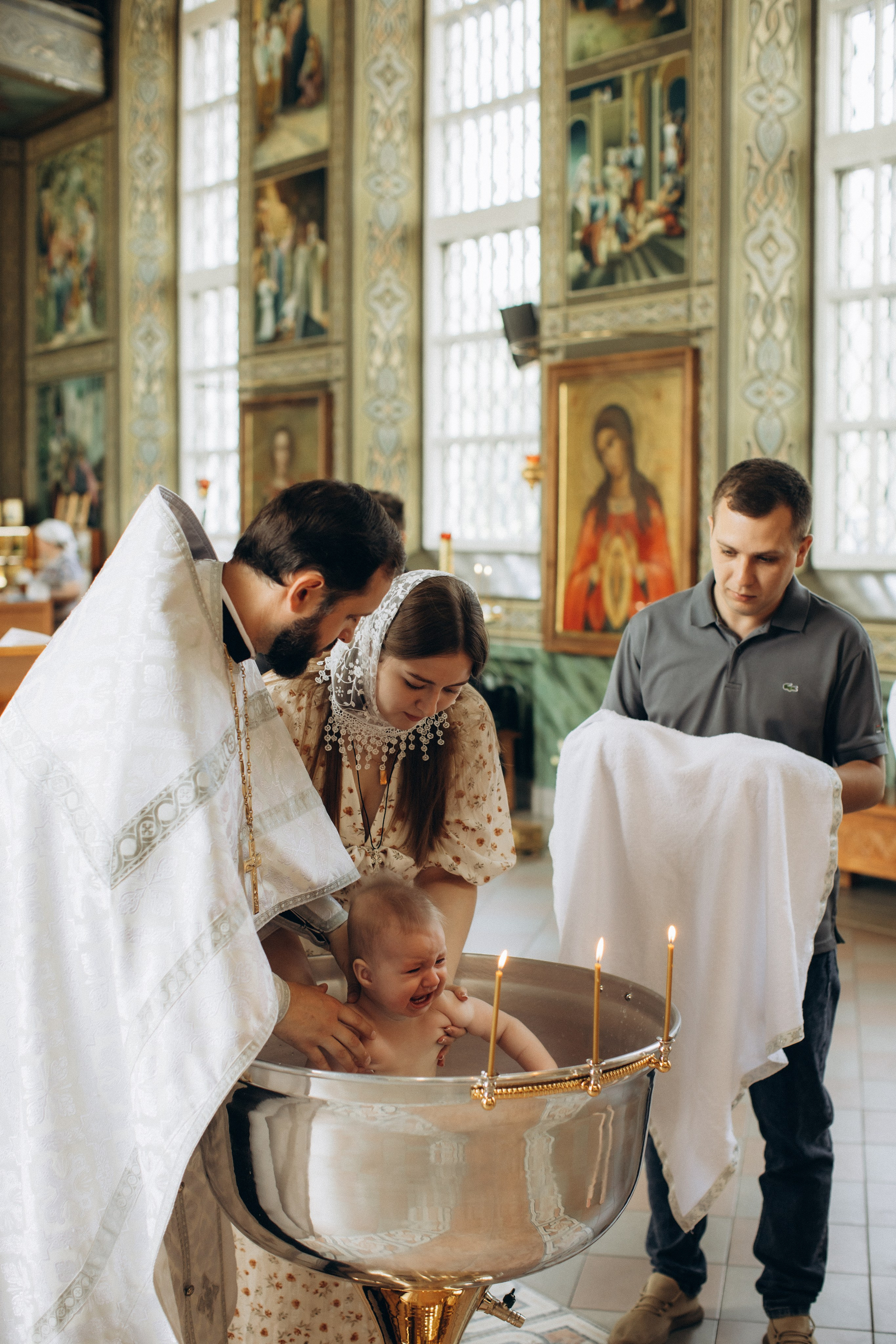 Таинство крещения Ванечки. Семейный фотограф в Ростове-на-Дону Мария Ожогина