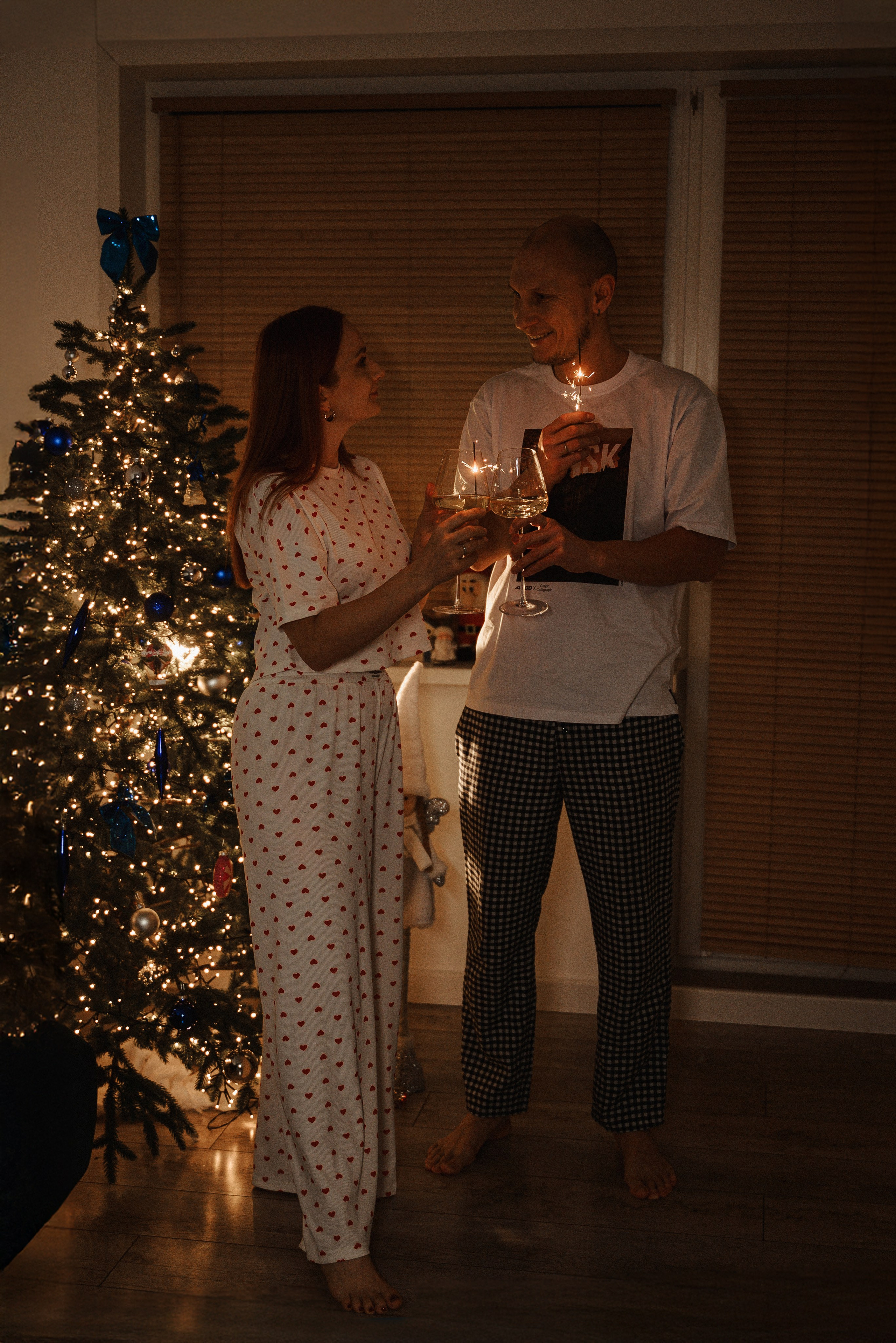 Новогодняя ночь дома. Свадебный и портретный фотограф в Минске Наташа Каракулова
