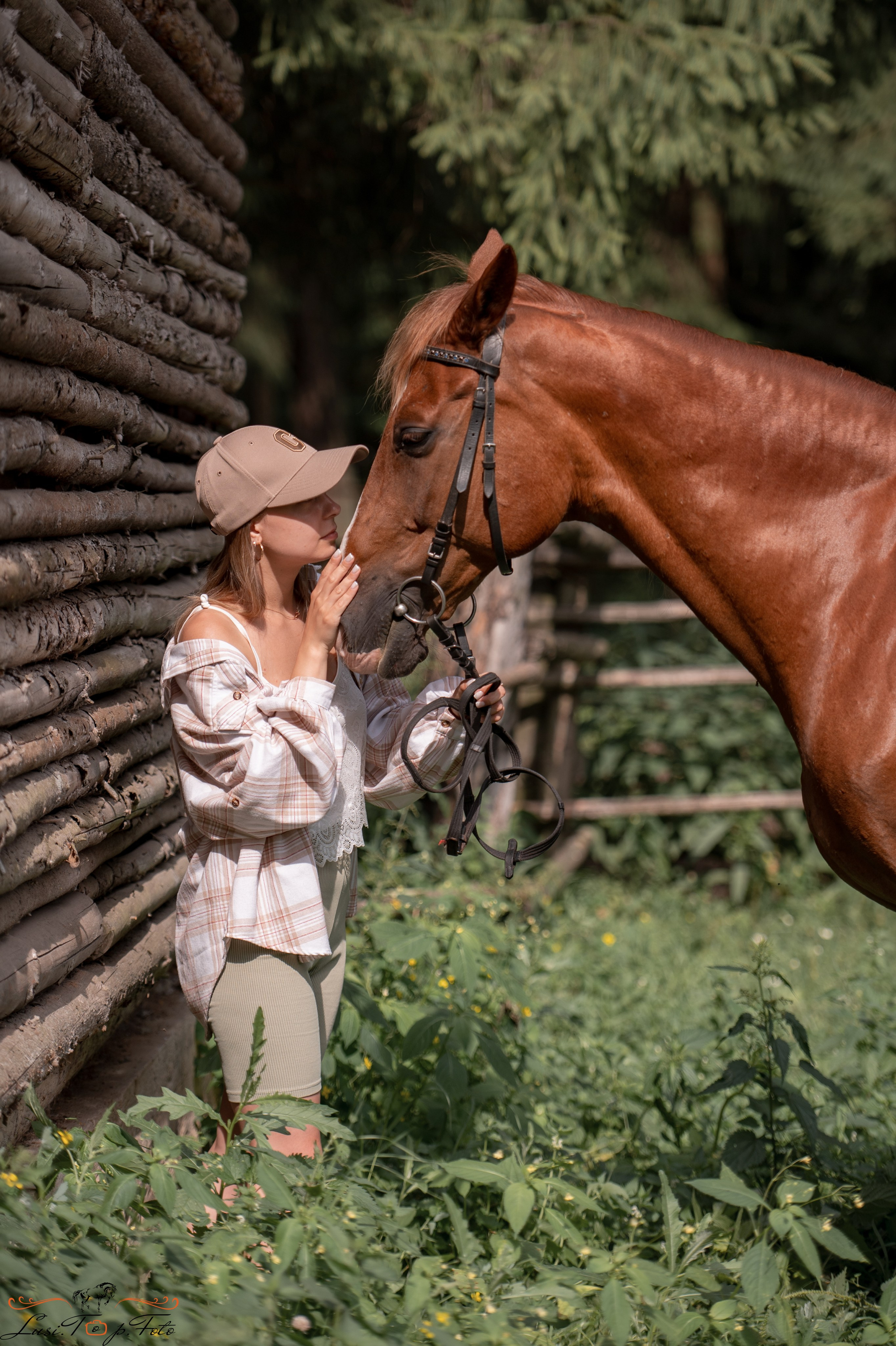 Фотосессия «Без ретуши». Конный и фотограф с животными в Твери Топталова Люся