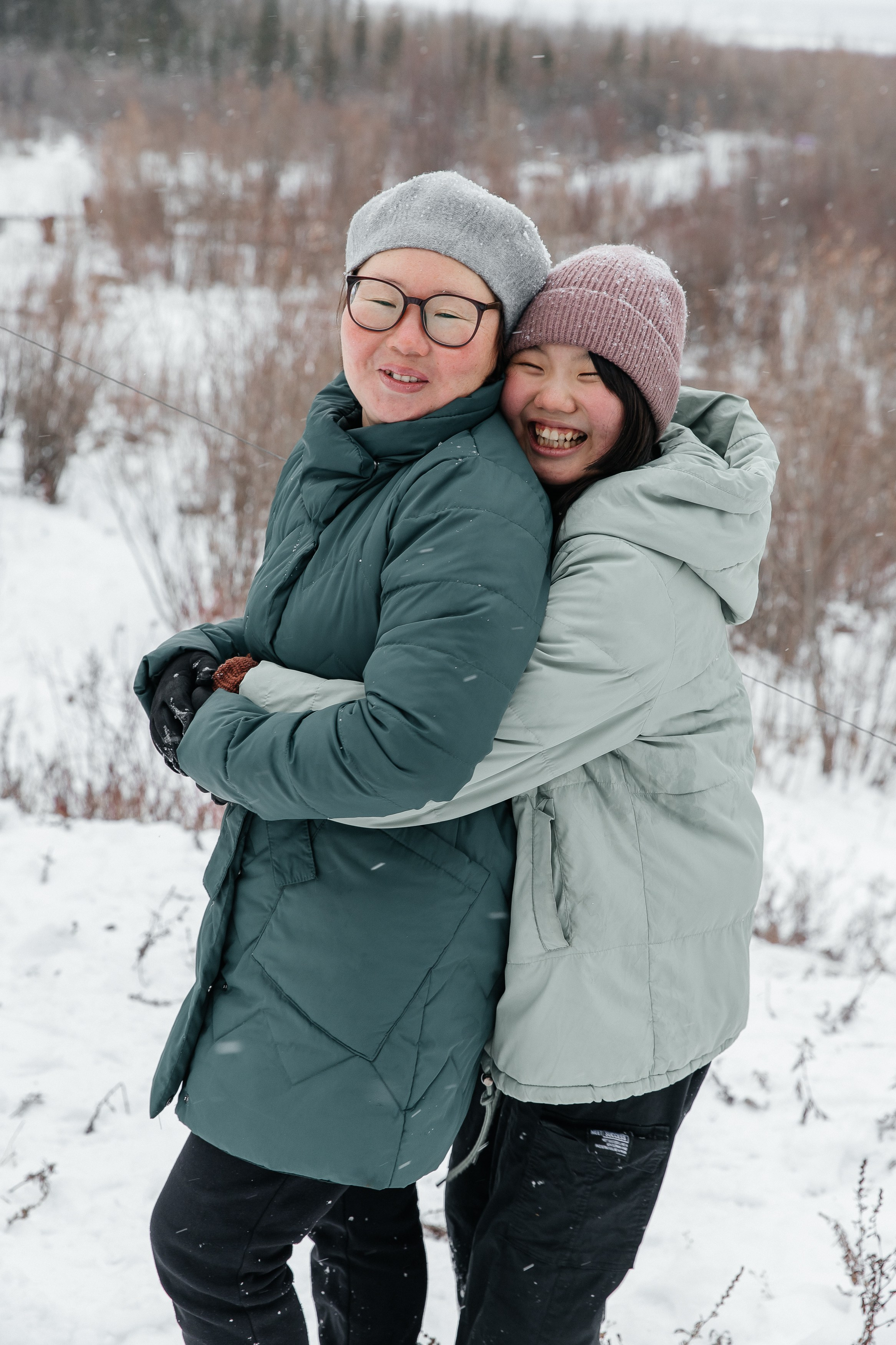 Степановы. Воронистая Анастасия. Фотограф Якутия, Томпонский район