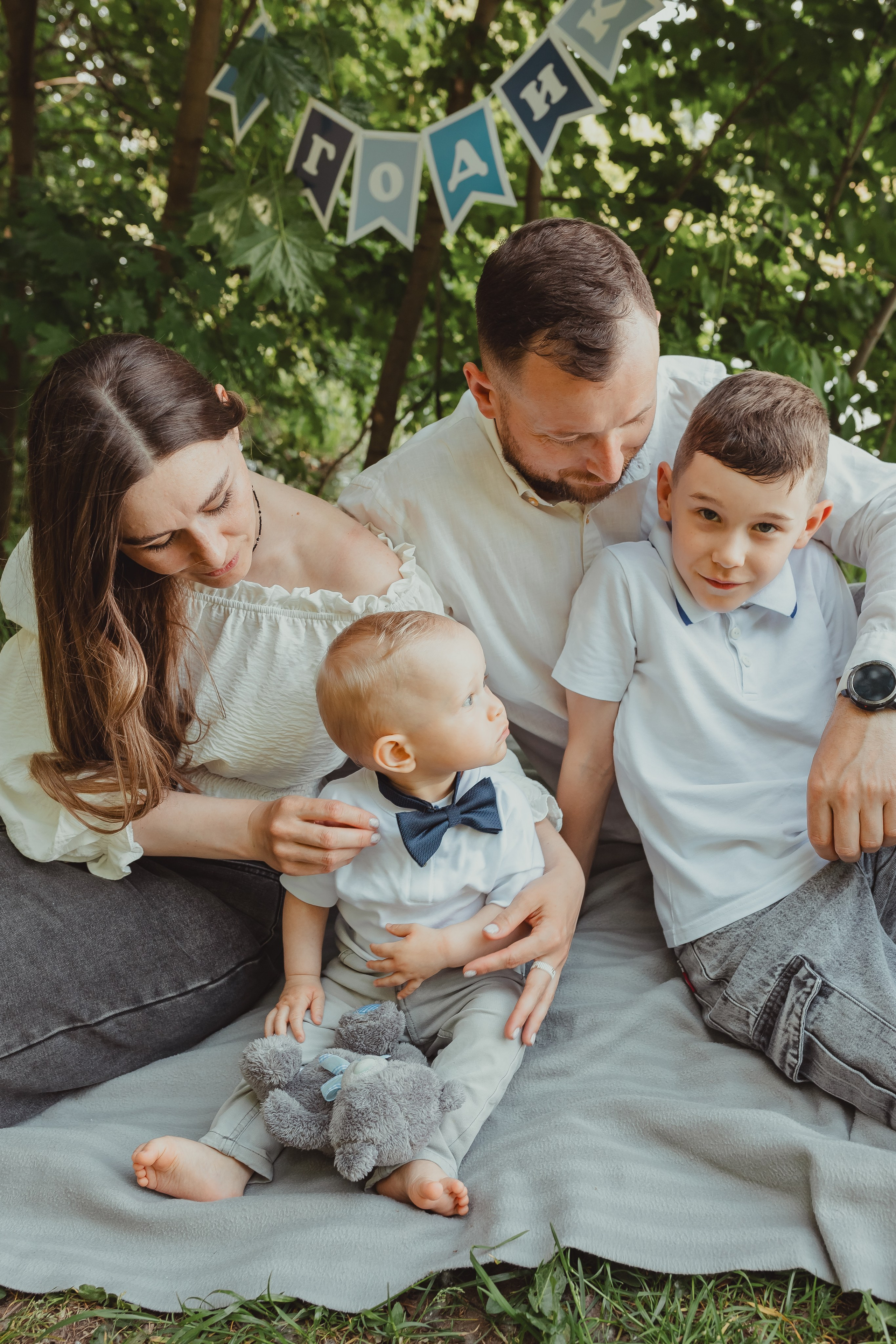 Степе годик. Семейный и домашний фотограф в Москве и МО Королева Валерия