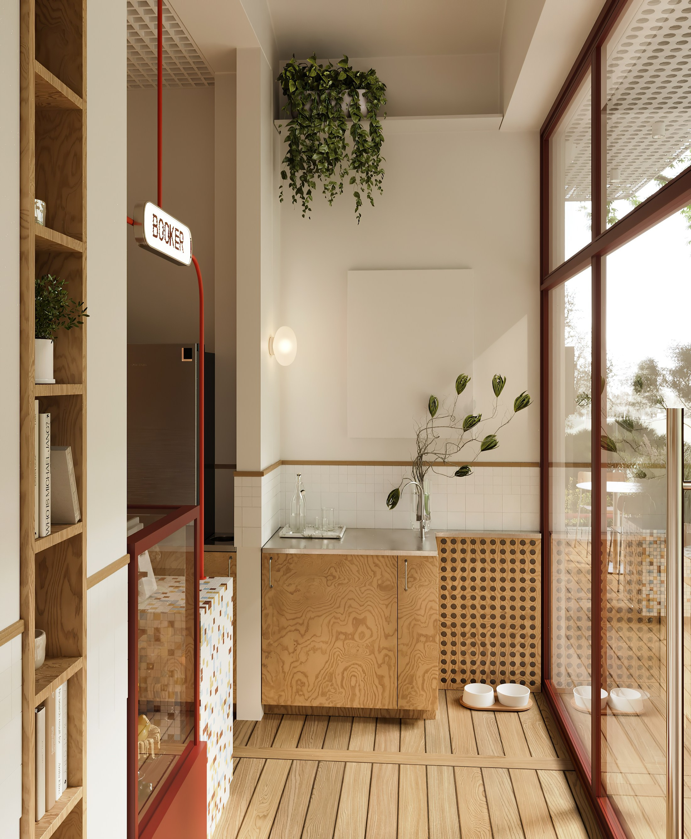 Кофейня Booker. Дизайнер интерьеров