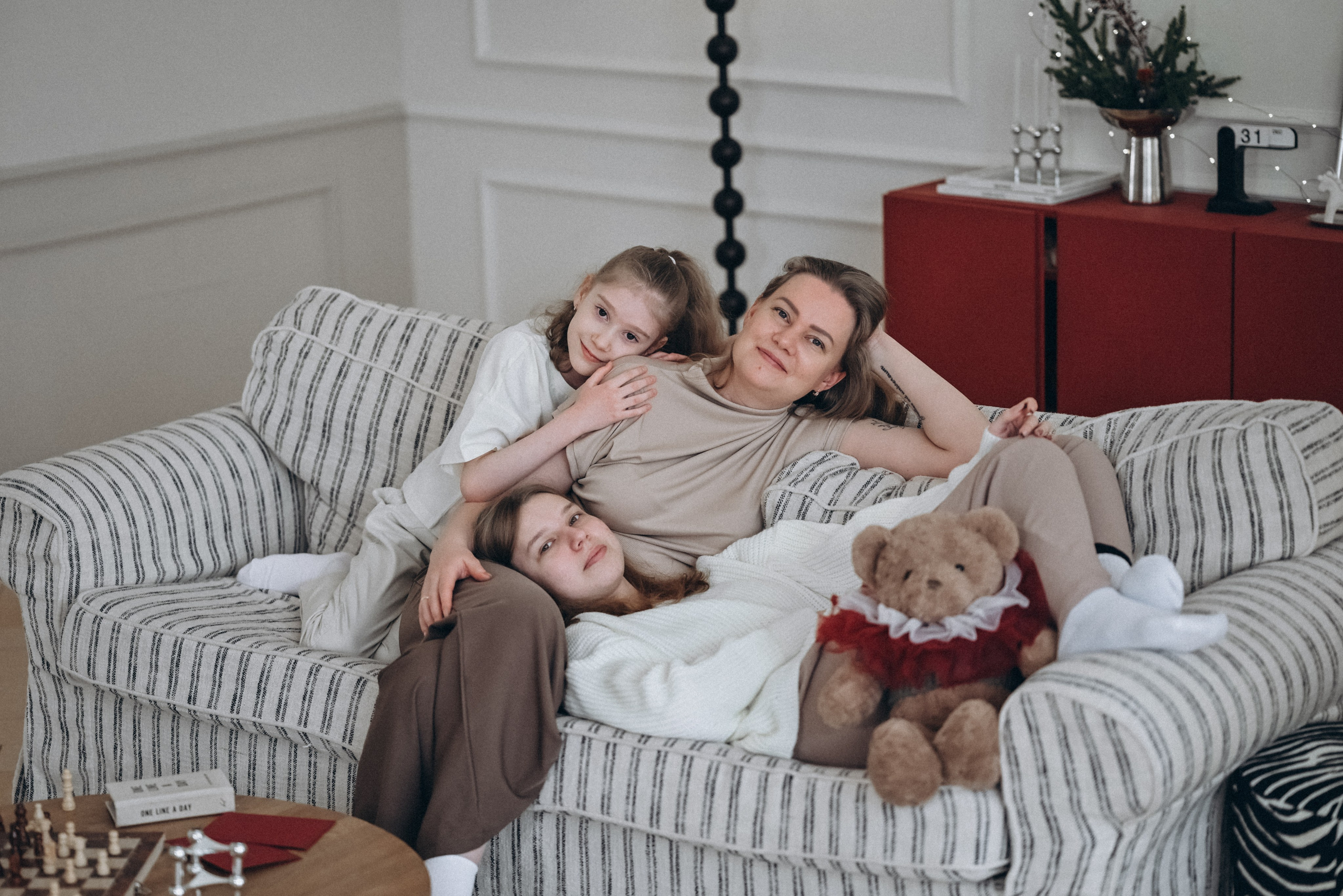 Александр, Юлия, Алина и Анечка. Семейный и детский фотограф Лариса Ерданова в Екатеринбурге