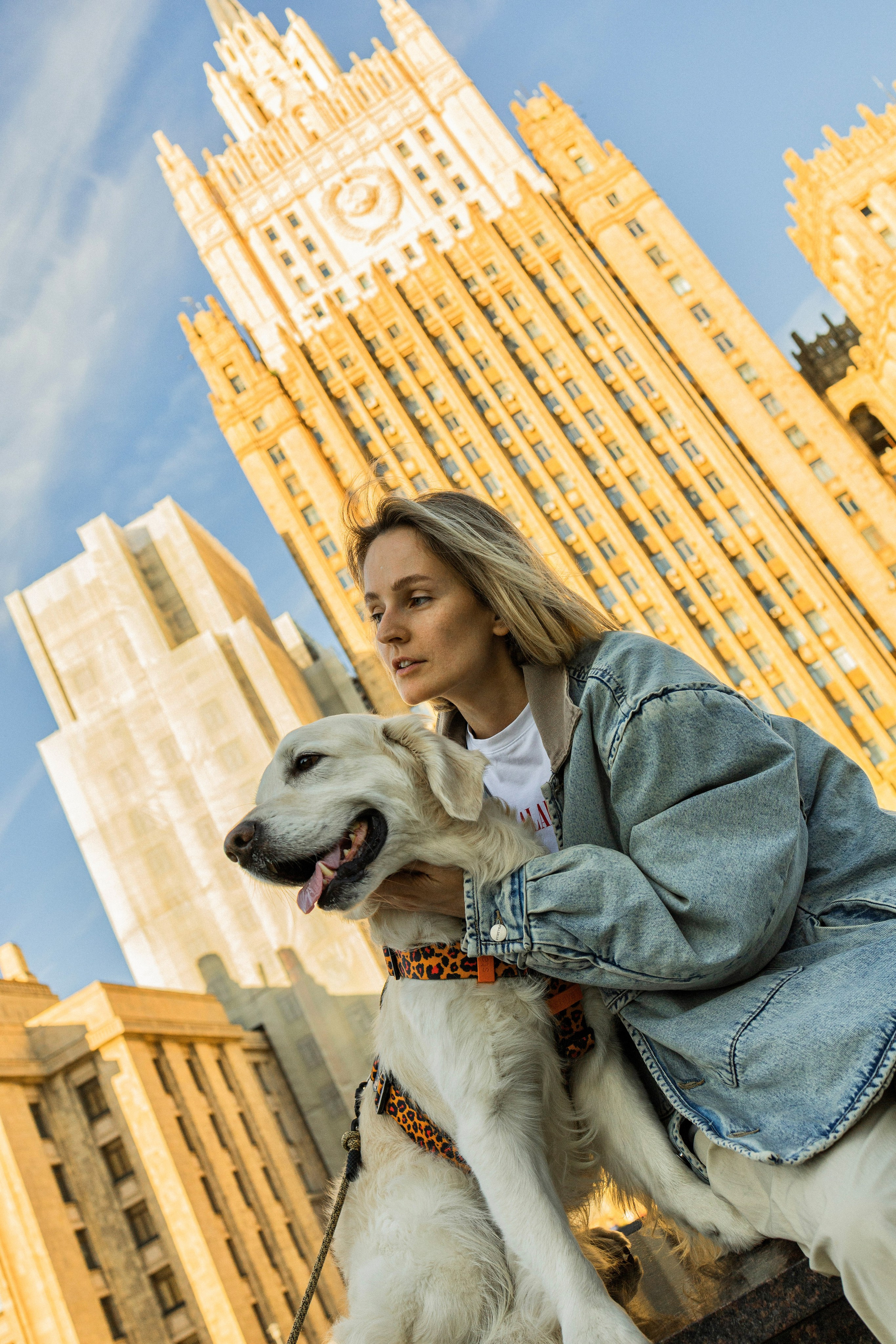 Зиз и Юля. Прогулка по Москве. Фотограф-анималист Ксения Шевцова|Москва