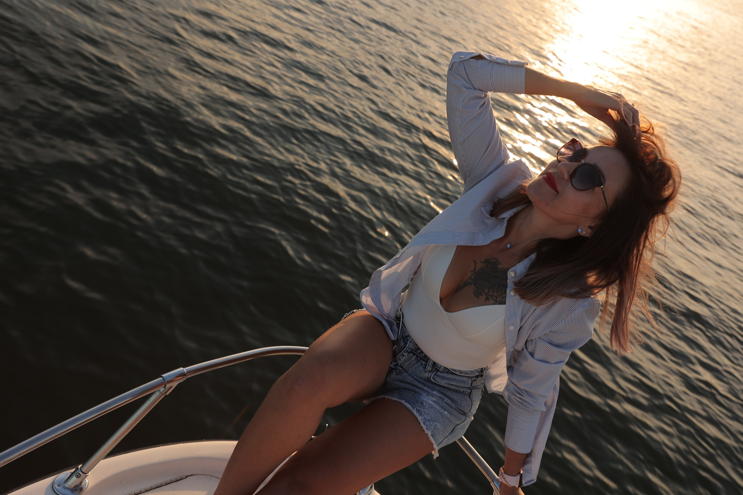 Прогулка на катере август 2024. Фотограф Алина Ионычева в Новосибирске