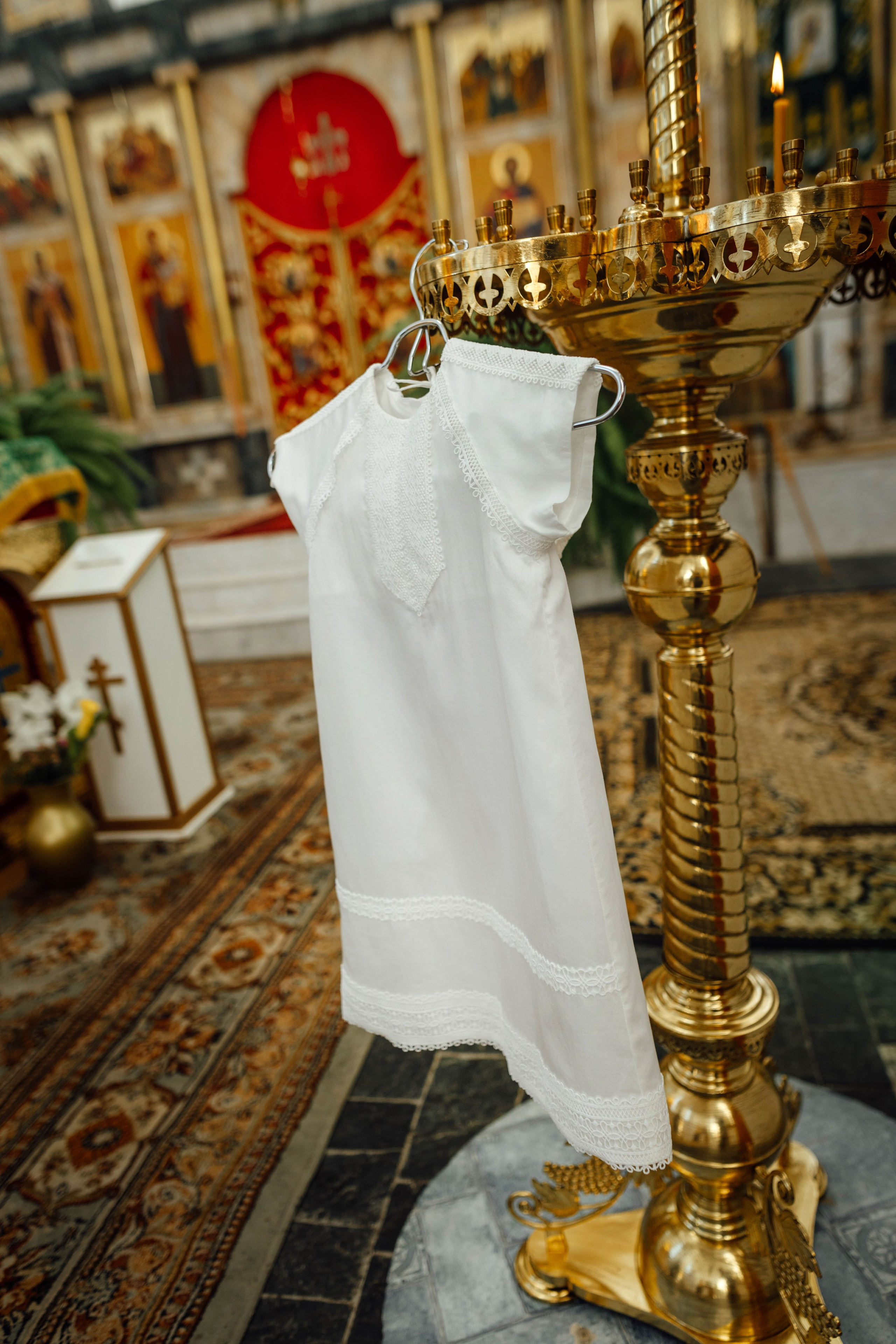 Крещение Мишель, гп. Ивенец, храм Ефросинии Полоцкой, август 2025