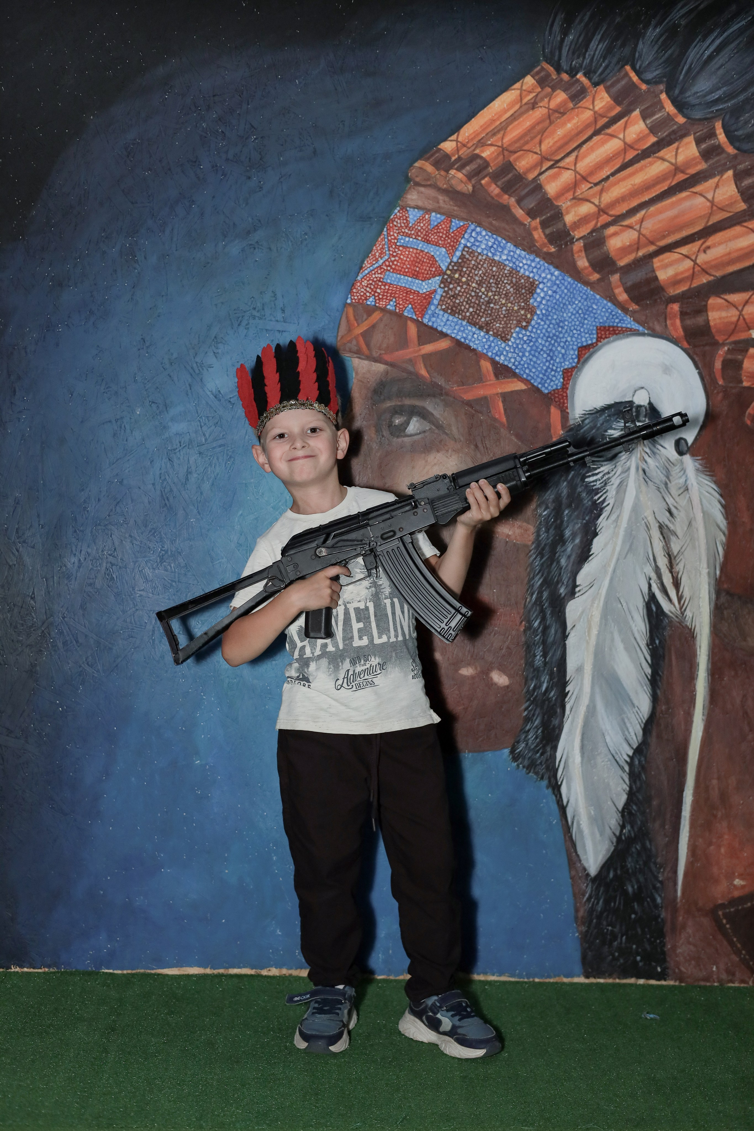 День рождение в стрелковом клубе. Фотограф Надршина Лилия