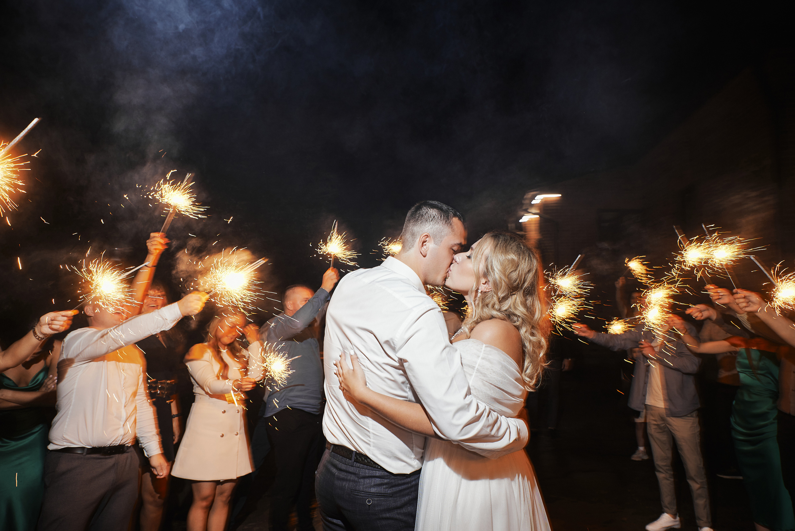 Завершение свадебного дня