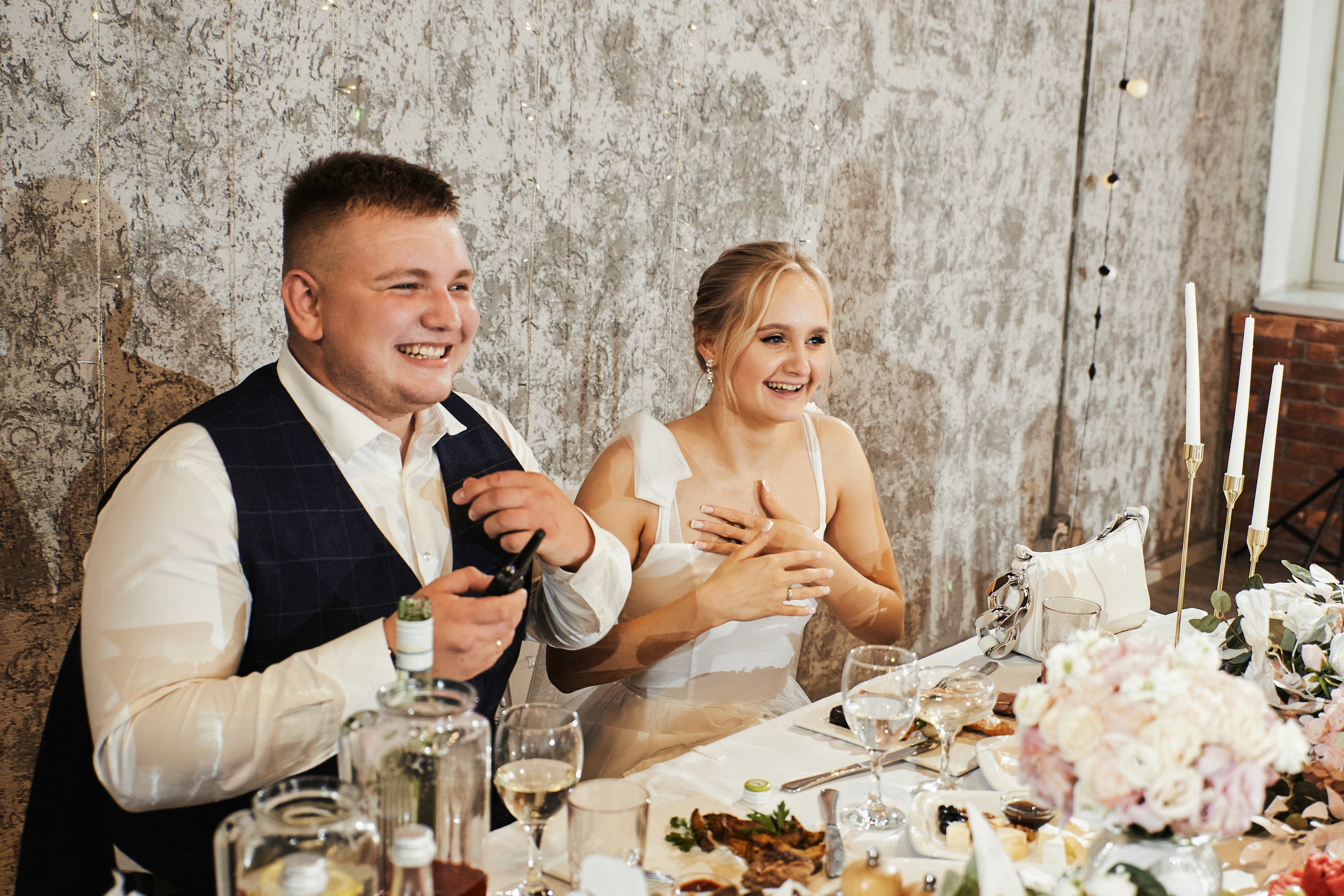 Свадебный банкет в банкетном зале Loft Is Томск