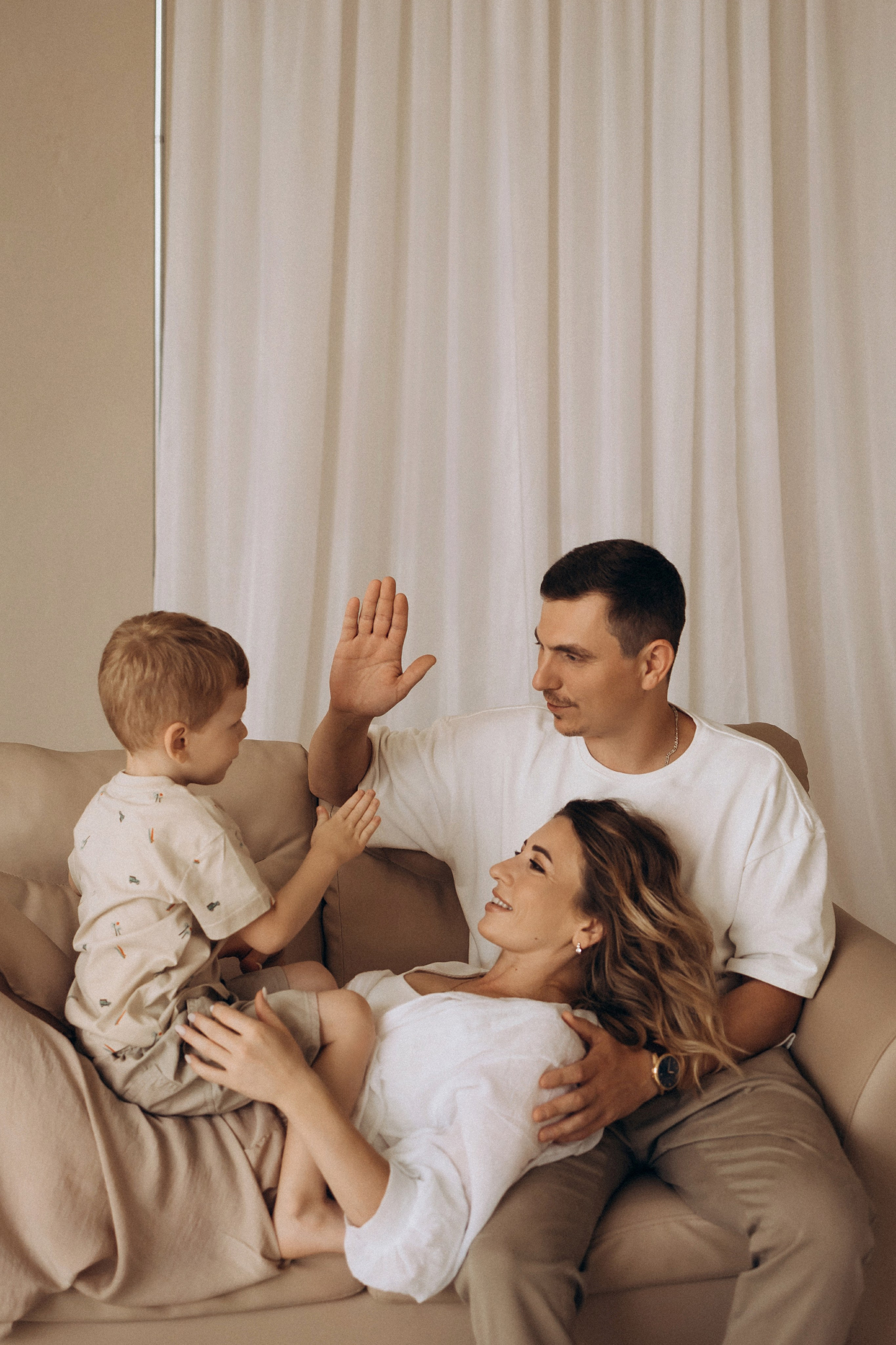 Дмитрий, Алёна и Демид. Фотограф Нижний Новгород