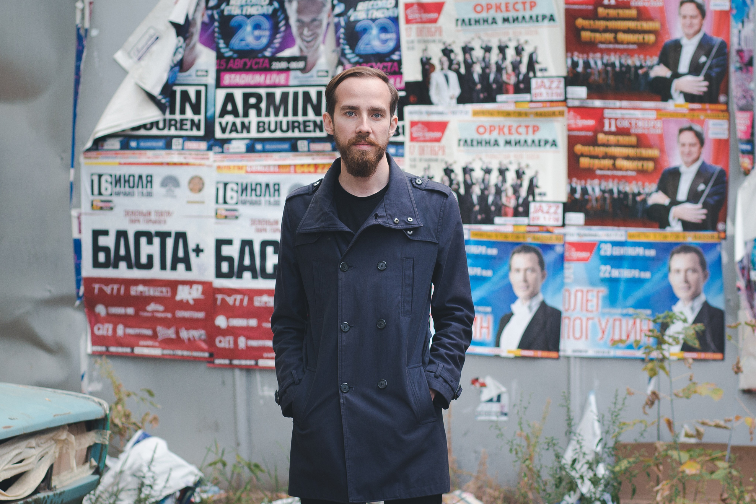 Мужской портрет. Фотограф Мария Згонник