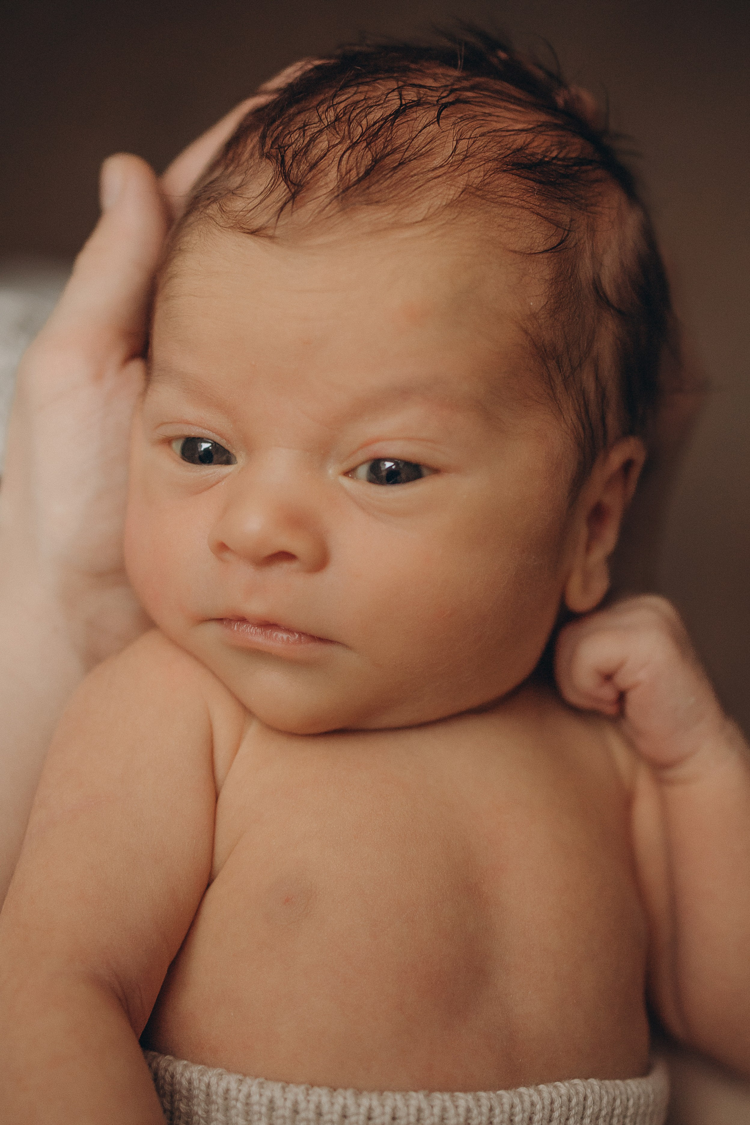 Мирон 1 неделька. Семейный и детский фотограф, женский портрет Москва Светлана Мертикова