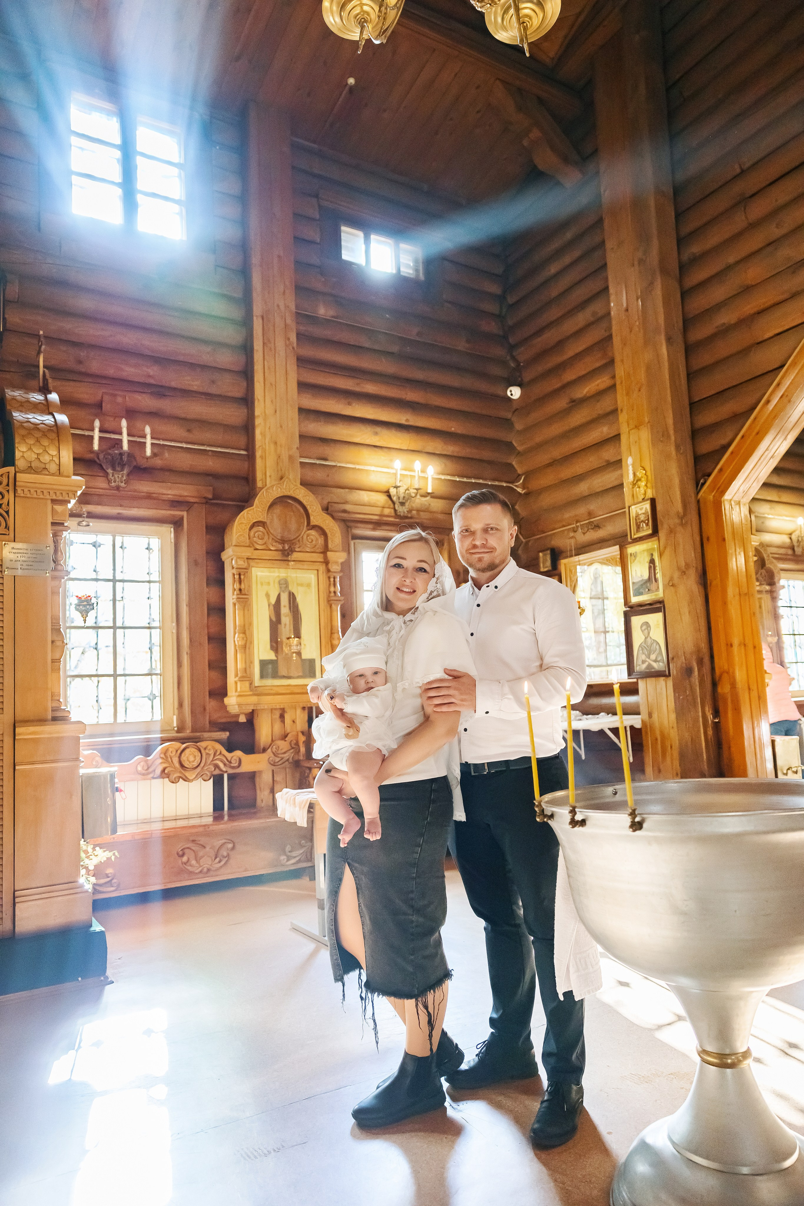 Крещение Дарины. Фотограф г. Москва Олеся Пантелеева