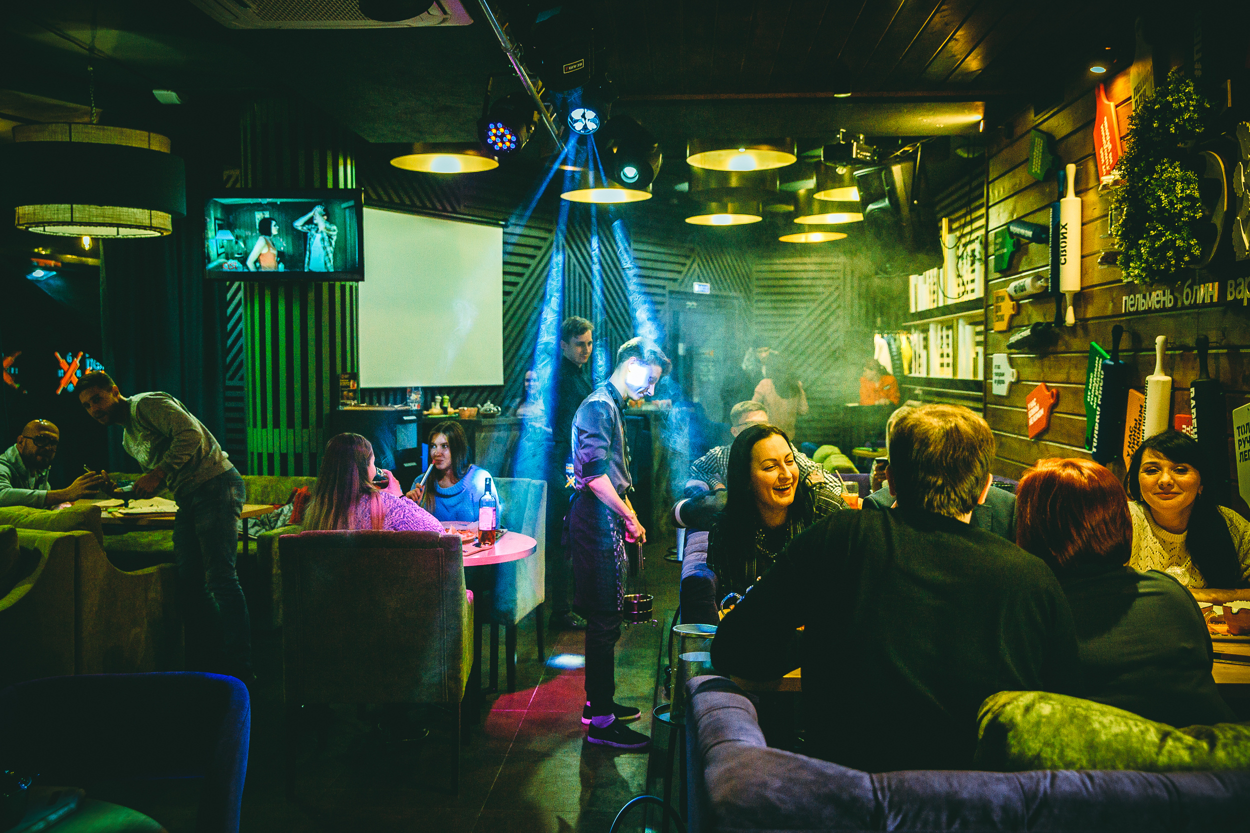 Открытие ресторана «ПельменьБлинВареник». Фотограф Александр Шалагин