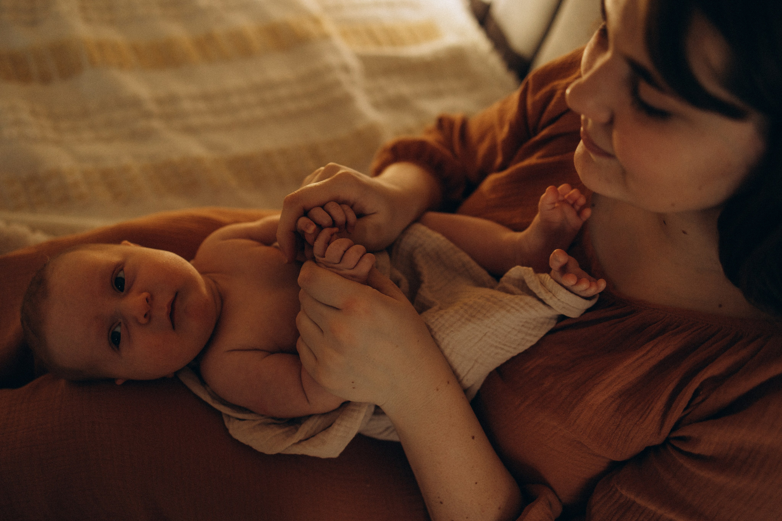 Домашняя фотосессия новорожденного (newborn). Семейный фотограф Москва Юлиана Фетисова