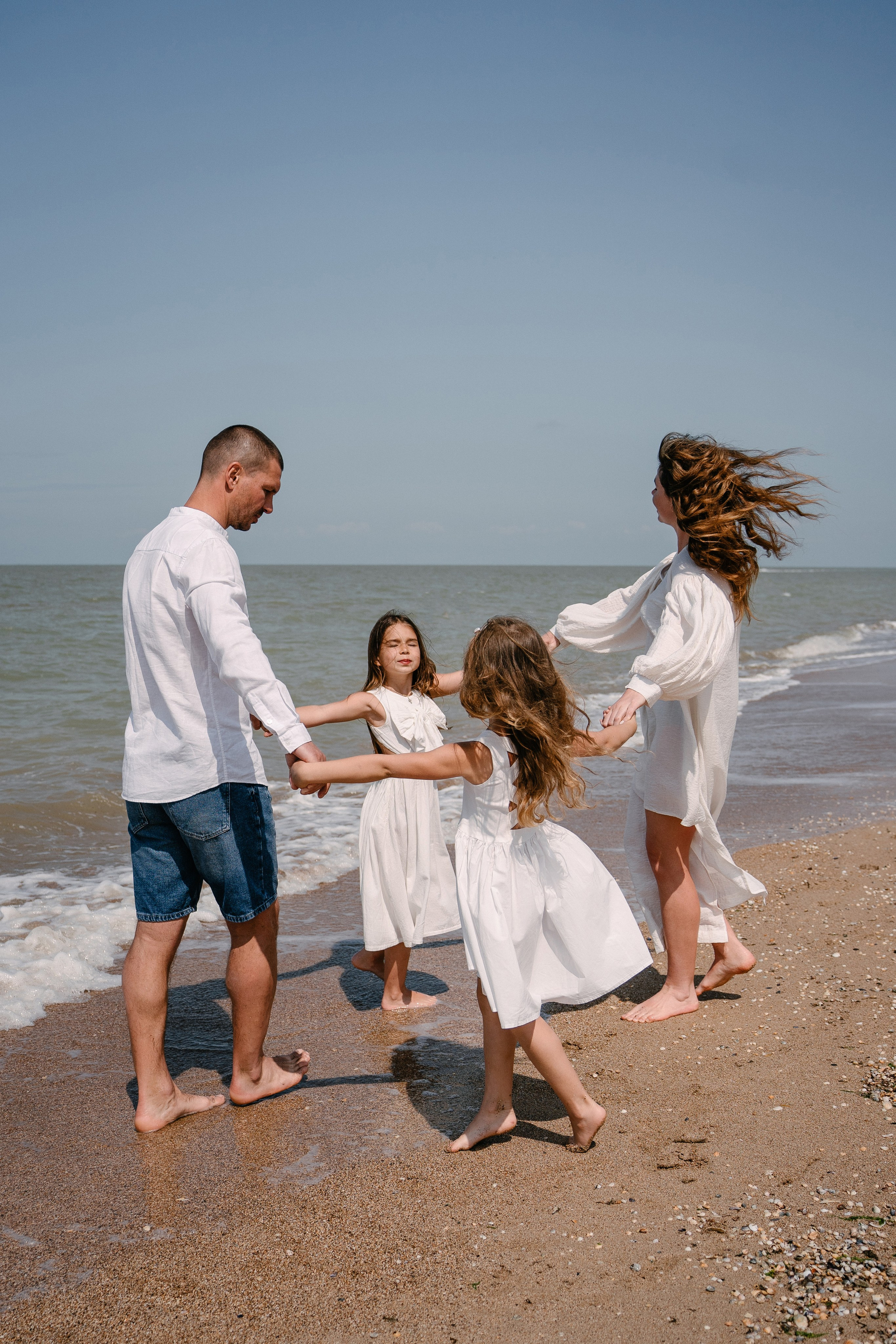 Артем, Мила, Маша и Даша. Свадебный и семейный фотограф в Воронеже Анастасия Бойко