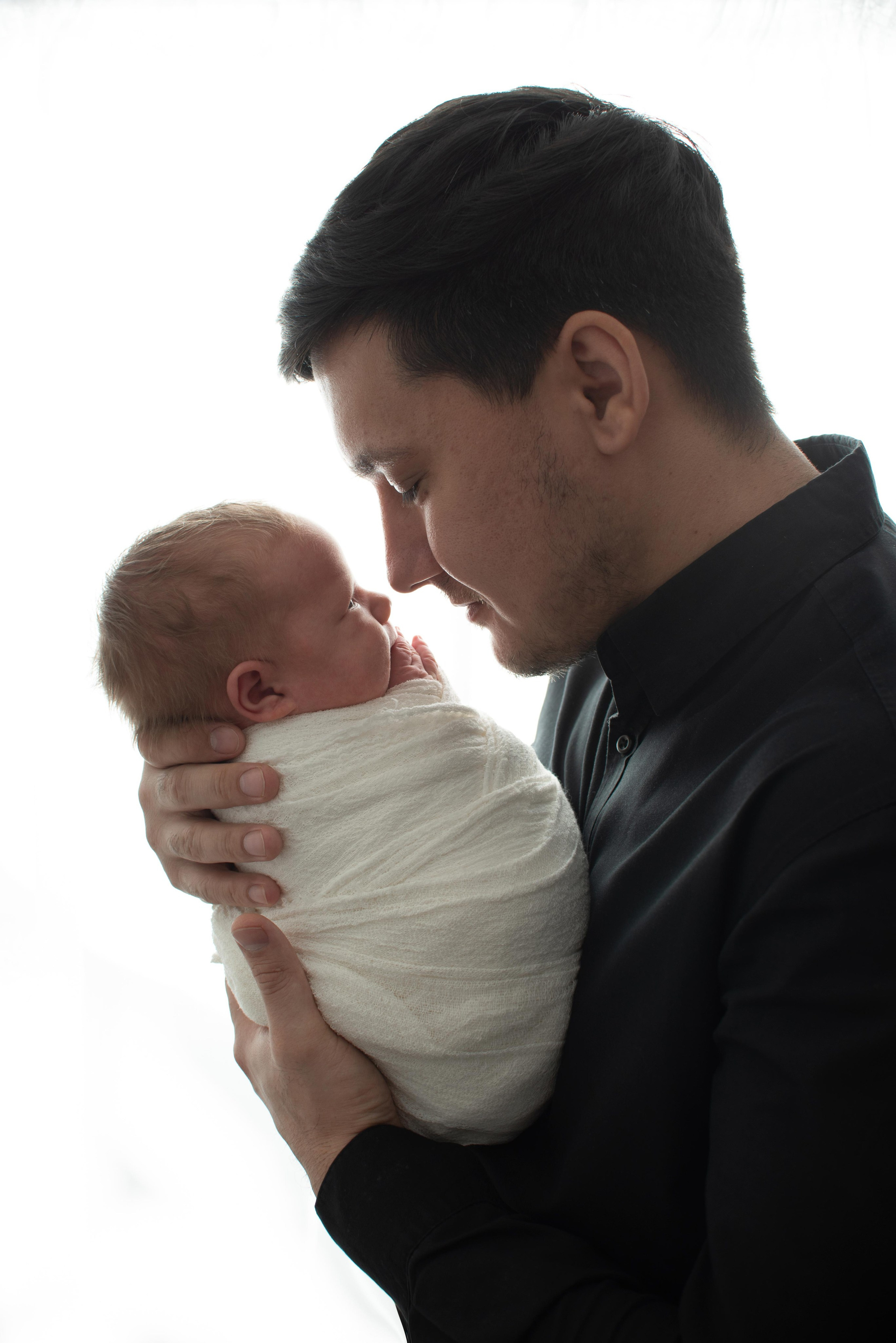 Ньюборн ЭСПРЕСС плюс родители малыш Артемий. Фотограф новорожденных в Нижневартовске Лара Курдюкова