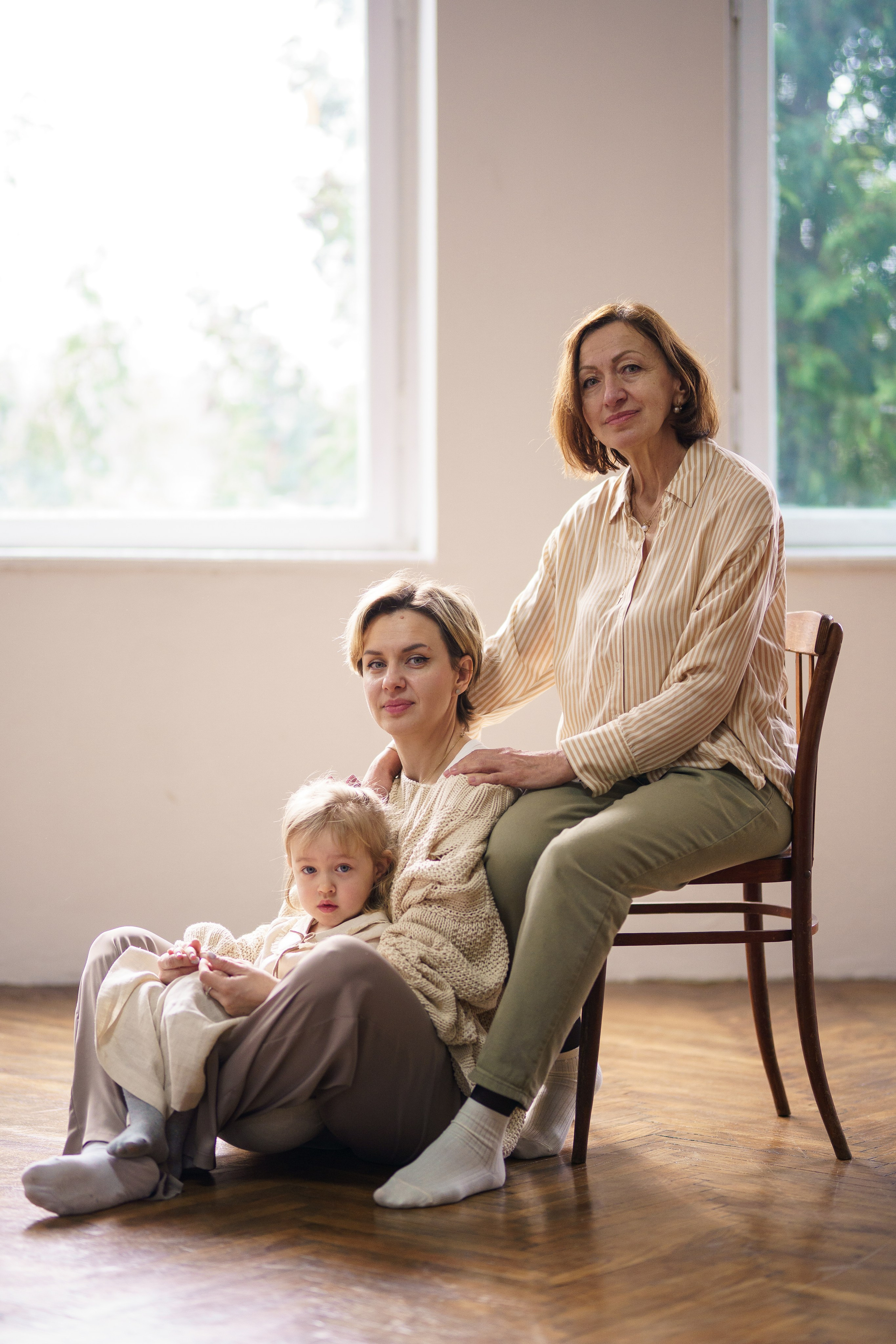 Три поколения. Искренний фотограф