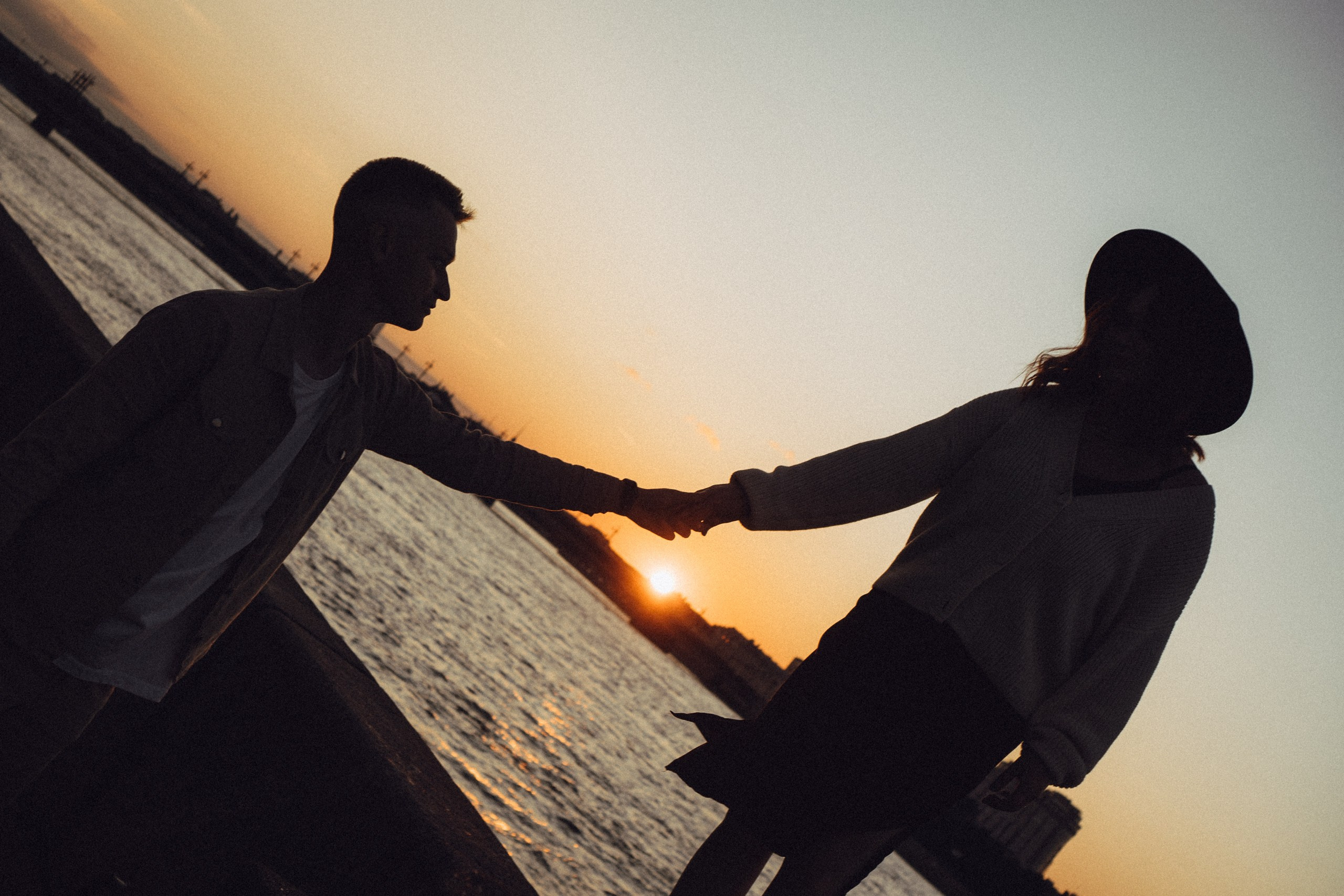 Любовная прогулка на закате. Профессиональный фотограф, Санкт-Петербург — Виктория Богомолова