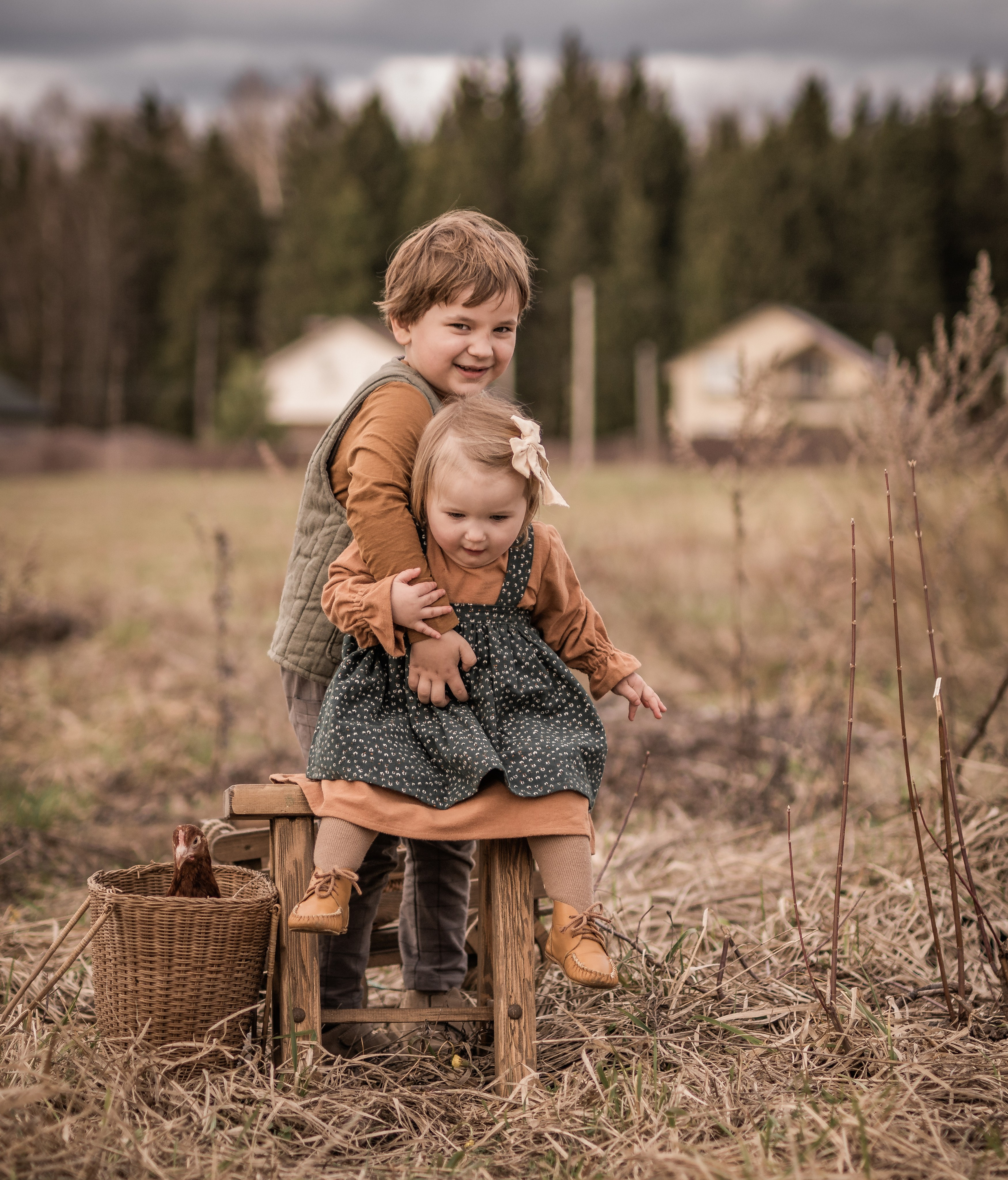 Куриная история. Семейный фотограф Ефремова Виктория