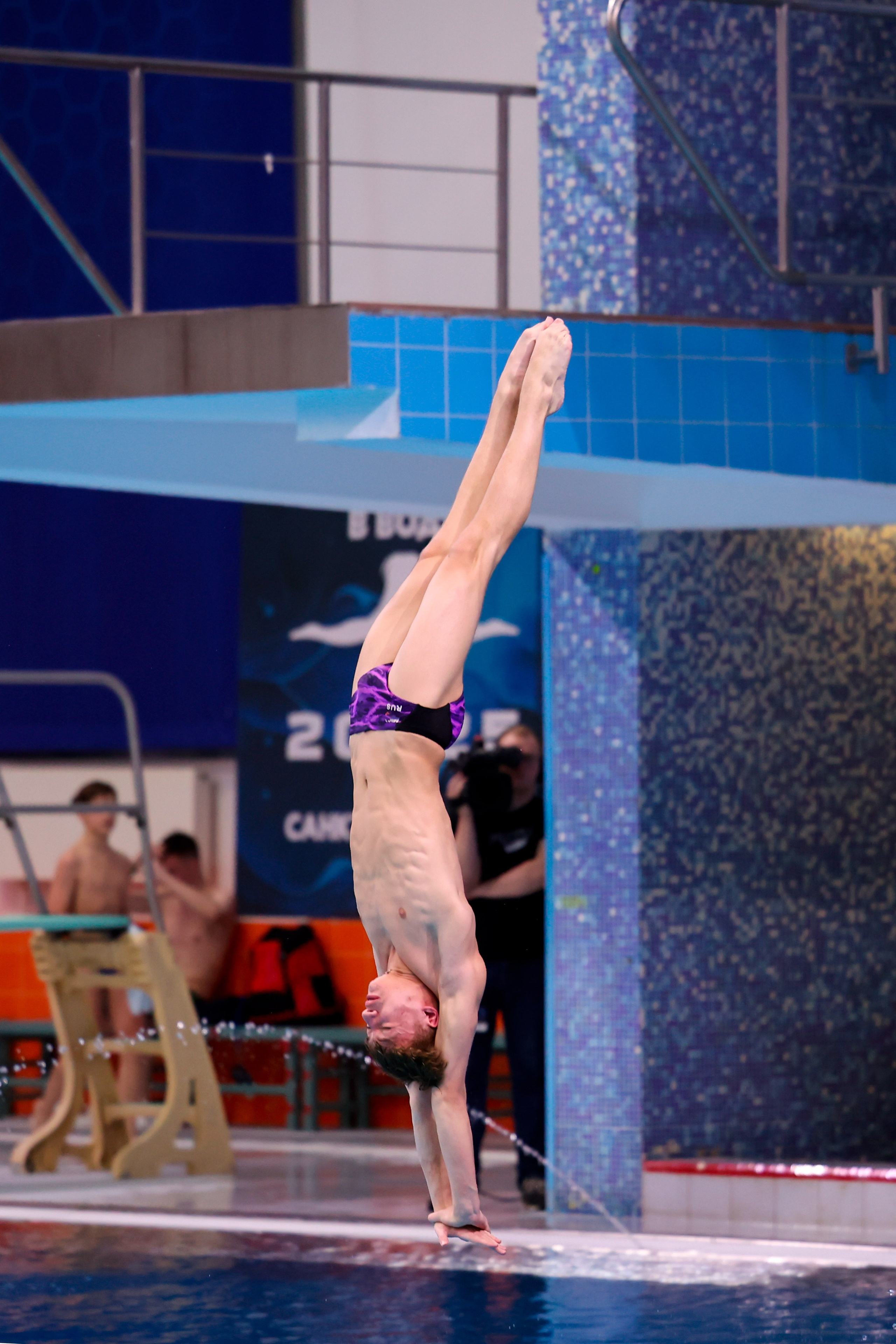 Кубок России по прыжкам в воду 04-08.02.2025. Спортивный и репортажный фотограф Антон Тереханов