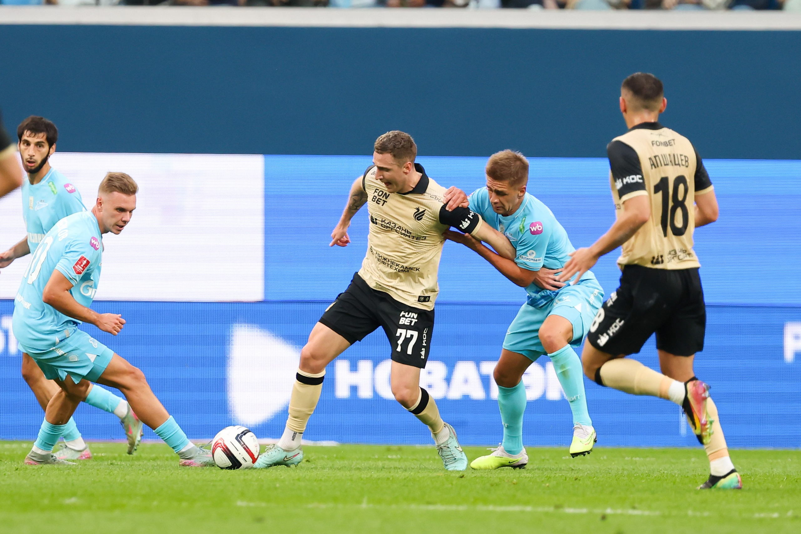 ФК Зенит — ФК Рубин Кубок России 2025/26 12.08.2025. Спортивный и репортажный фотограф Антон Тереханов