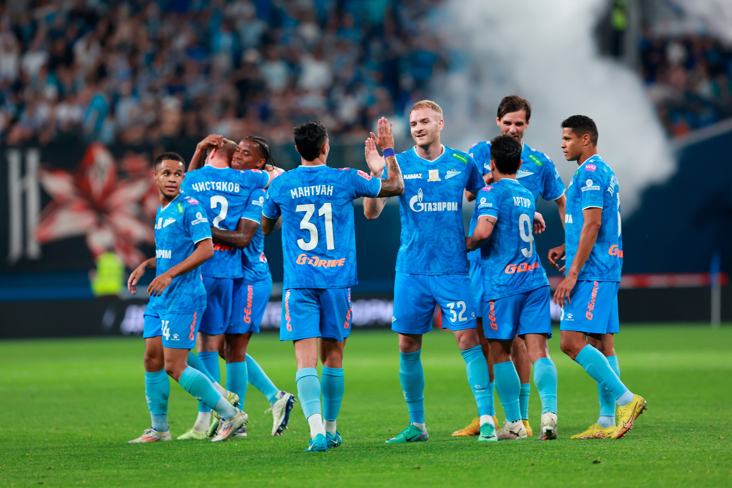 Зенит-Рубин Кубок России по футболу 2024/25 17.09.2024. Спортивный и репортажный фотограф Антон Тереханов