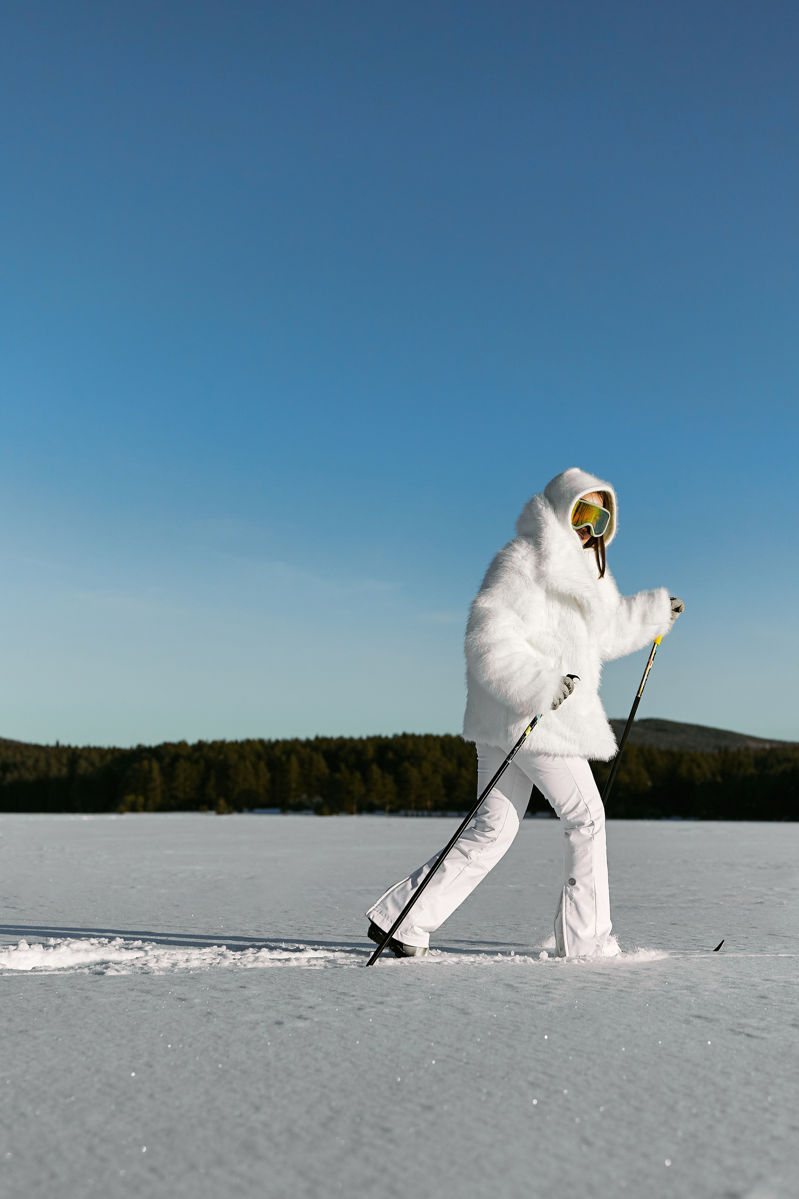 Лыжница. Александр и Евгения Фокины — фотограф Екатеринбург, Первоуральск