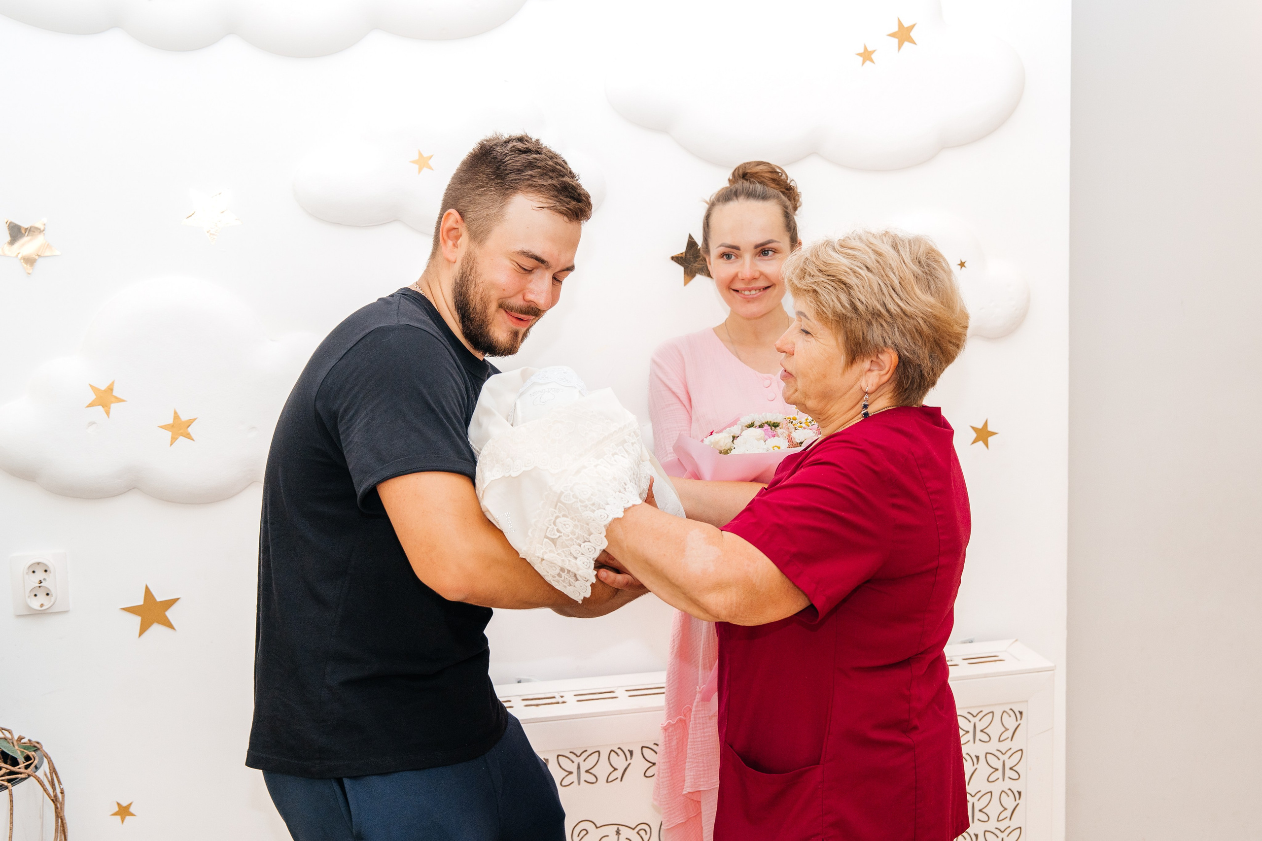 Выписки. Фотограф новорожденных в Москве, Зеленограде, МО, Дмитриева Дарья