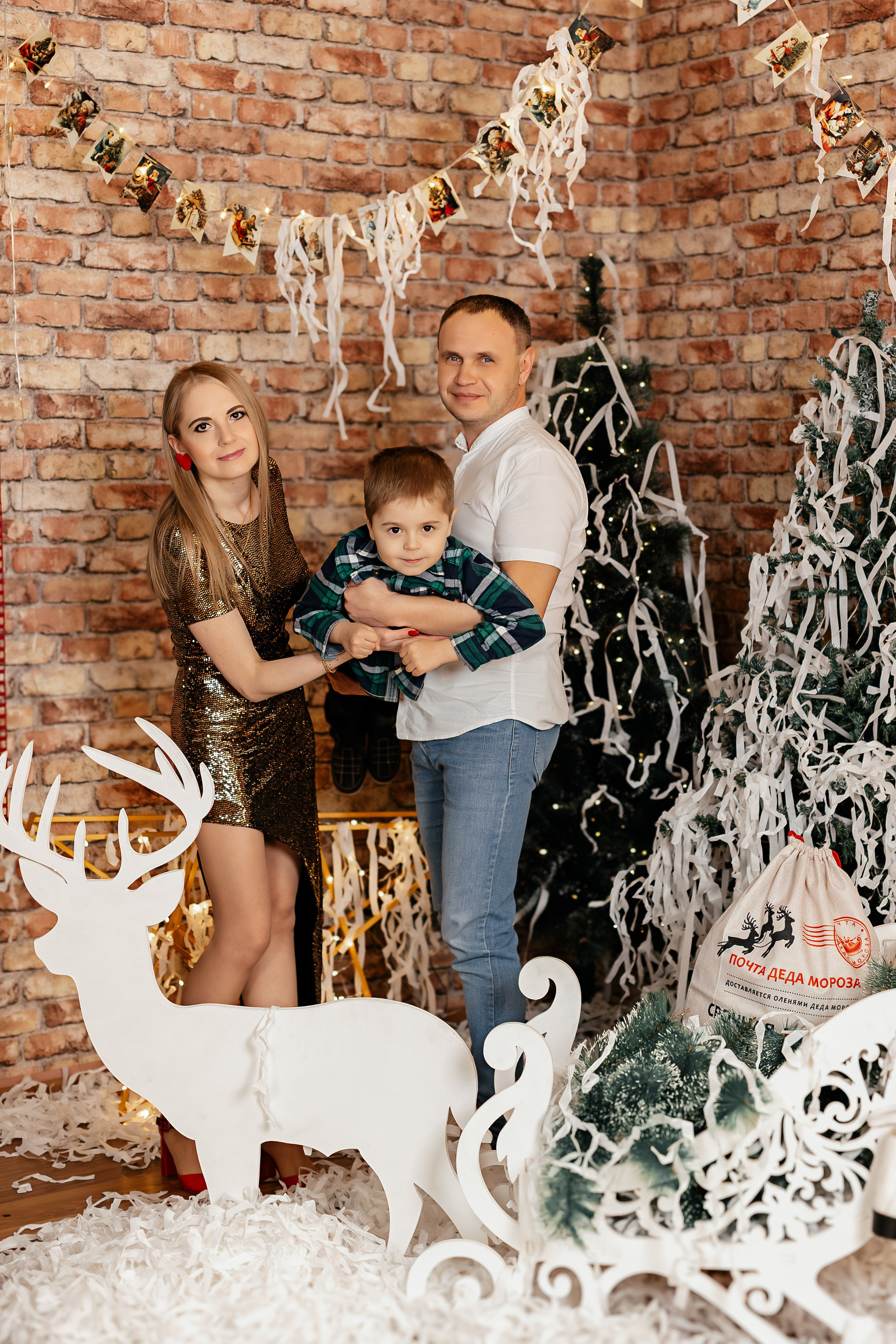 Новогодняя семейная съемка. Свадебный и семейный фотограф в Рязани Анастасия