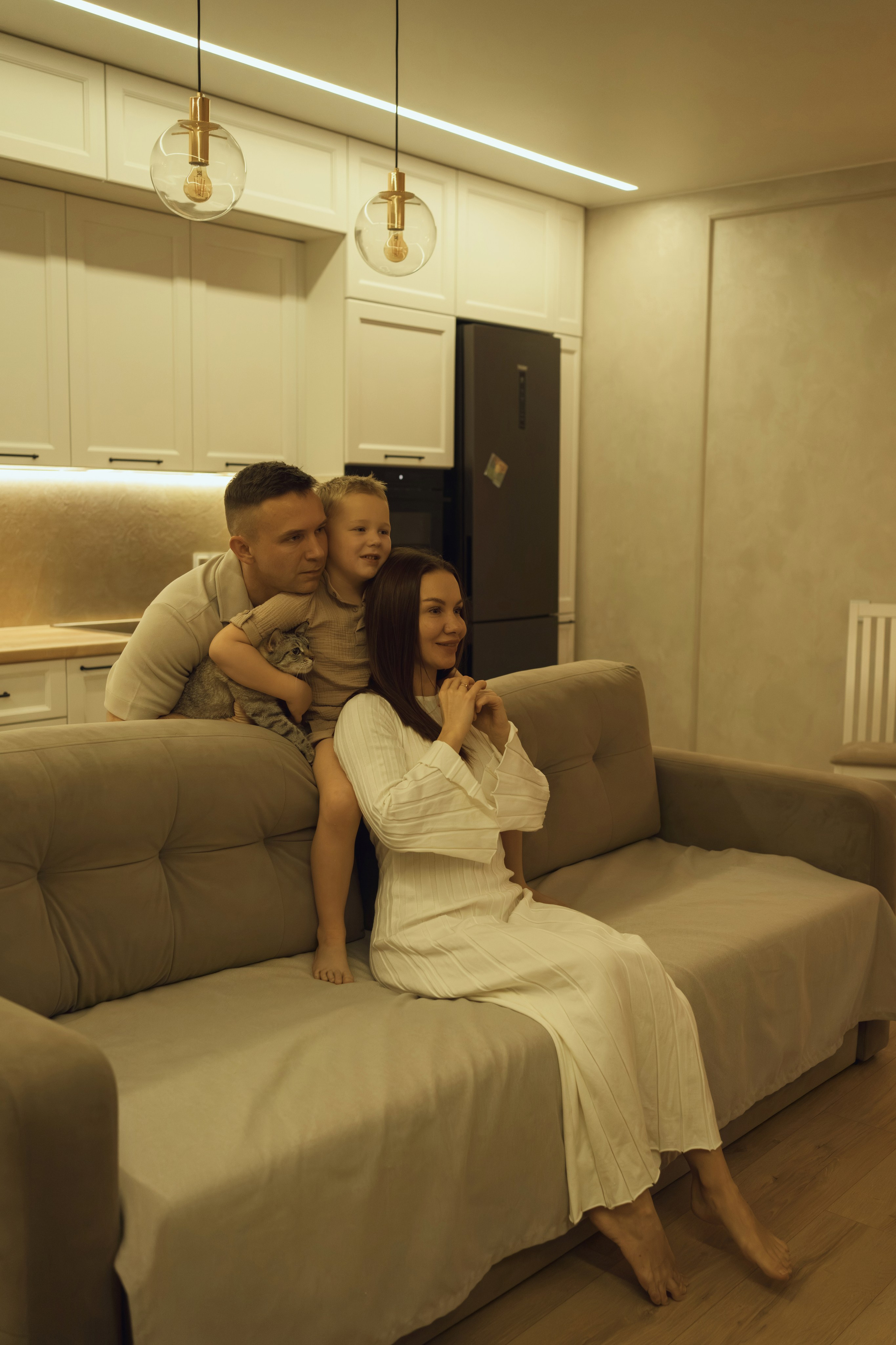 Иван, Ольга и Костик. Семейный и детский фотограф Плесецк, Мирный Марина Забабурина