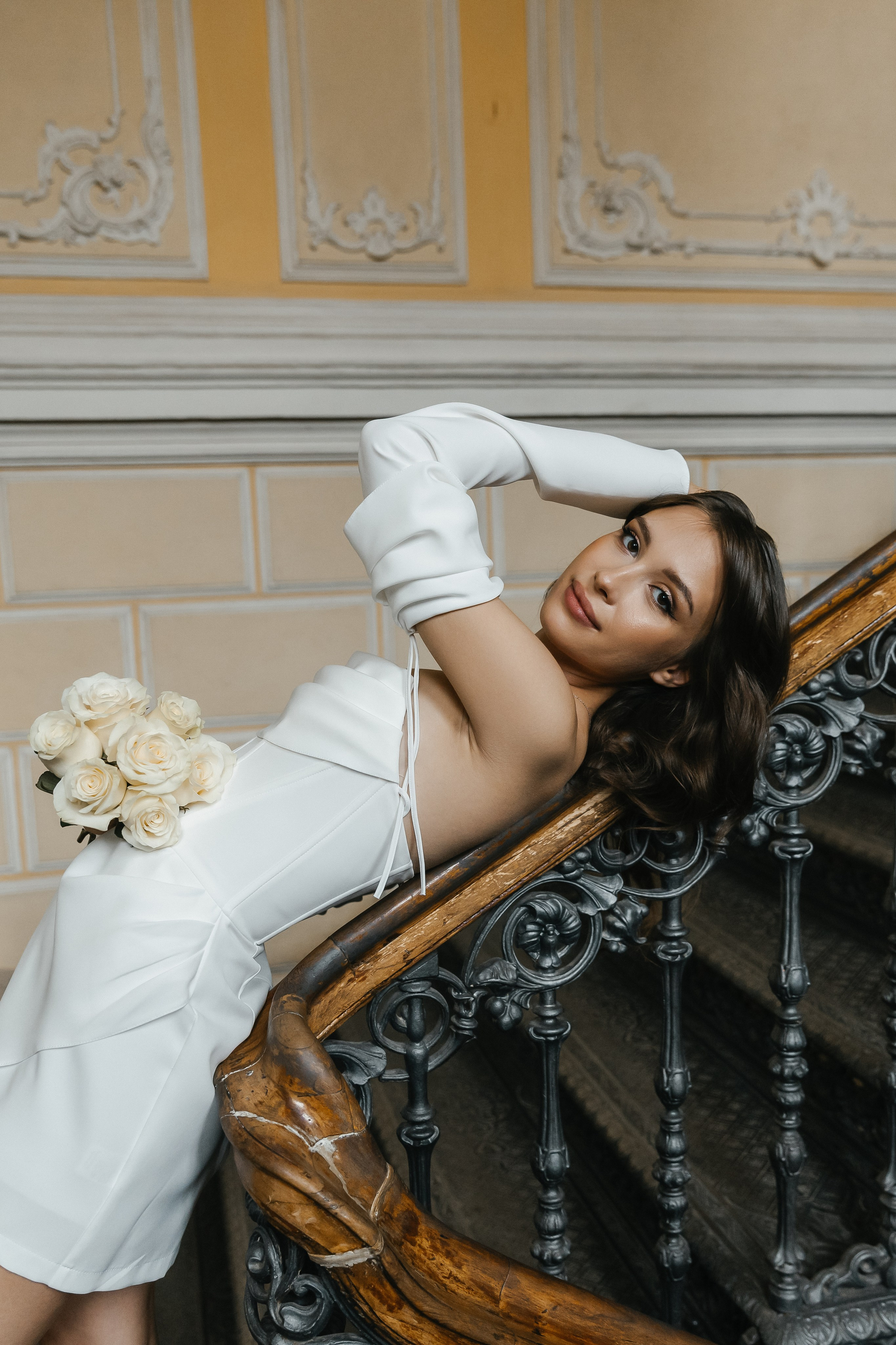 Свадебная фотосессия в Библиотеке-читальне им. А. С. Пушкина. Фотограф и видеограф Анна Домашенко