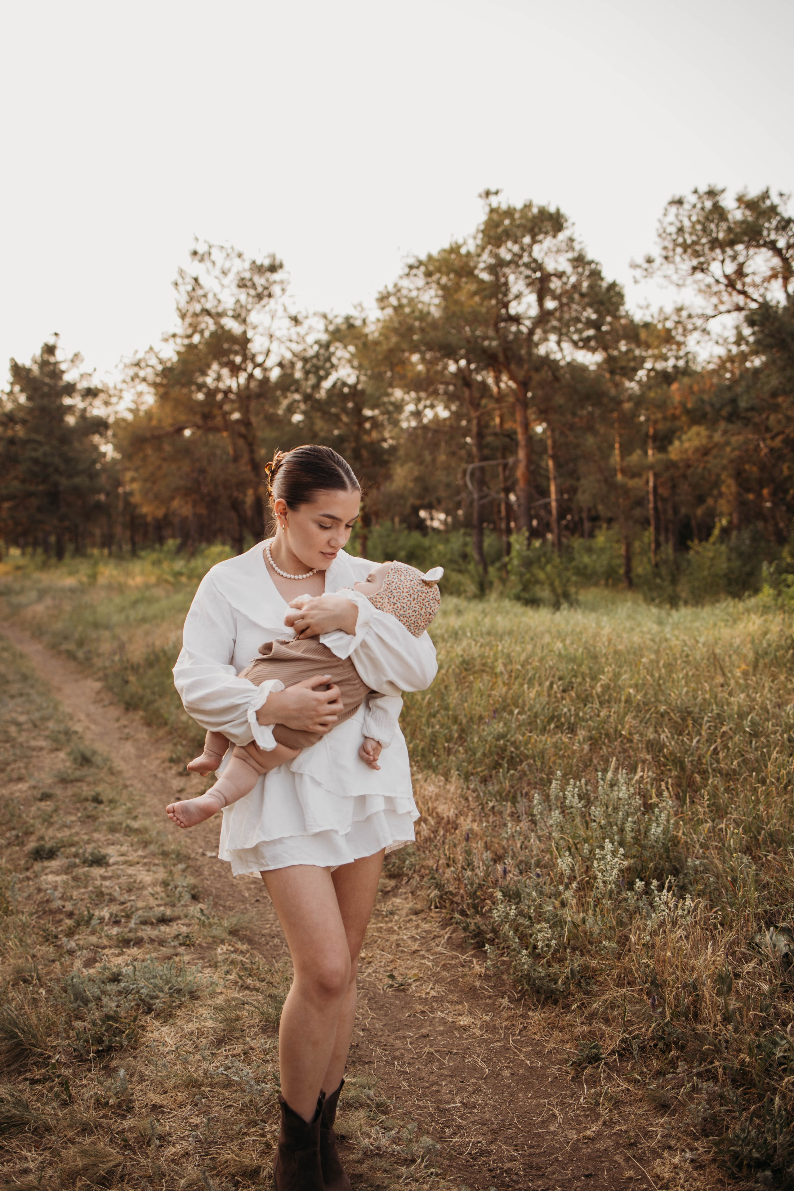 Про маленькую Аглаю и ее маму и папу. Фотограф Алевтина Матешук