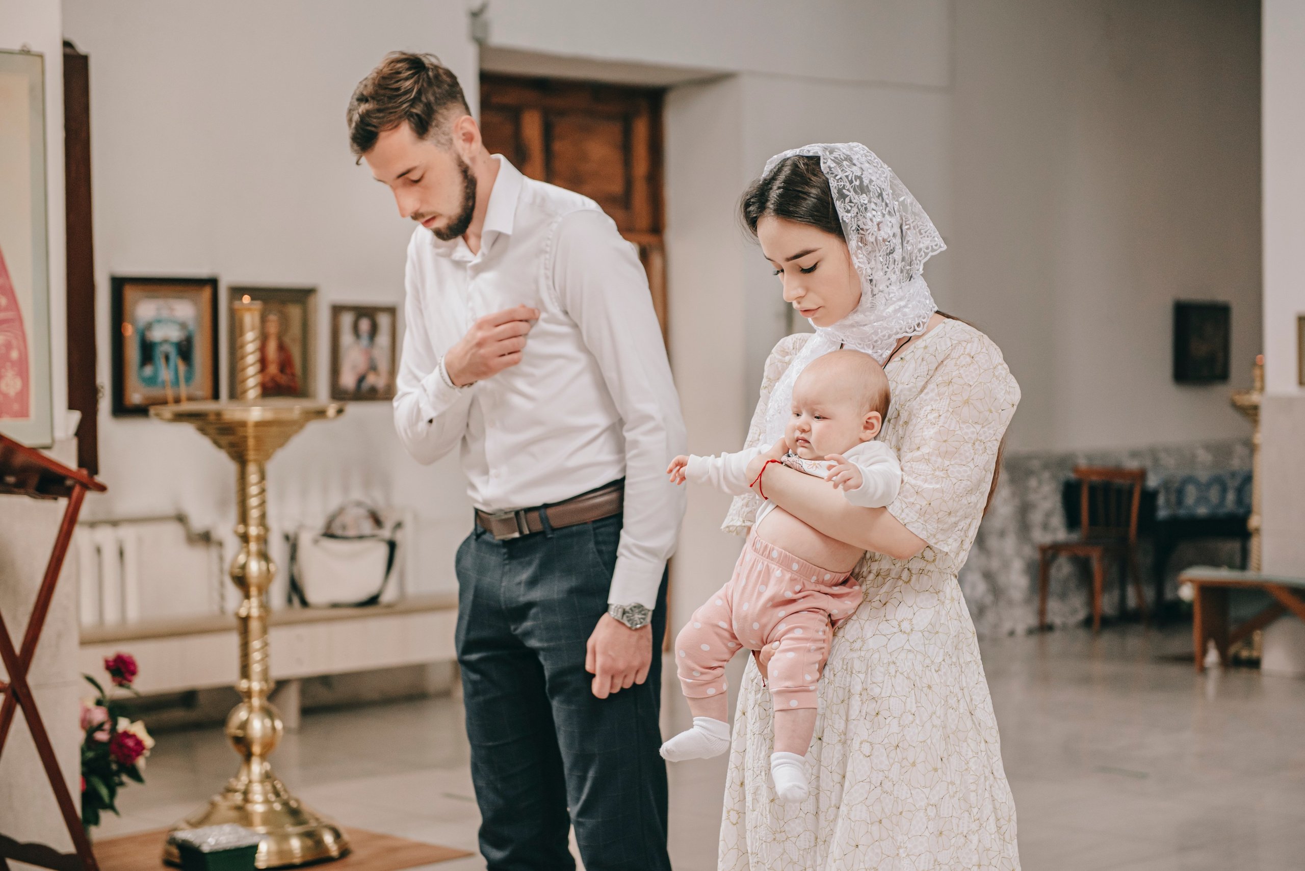 Крещение Мирославы. Фотограф в Краснодаре Зеленкина Дарья