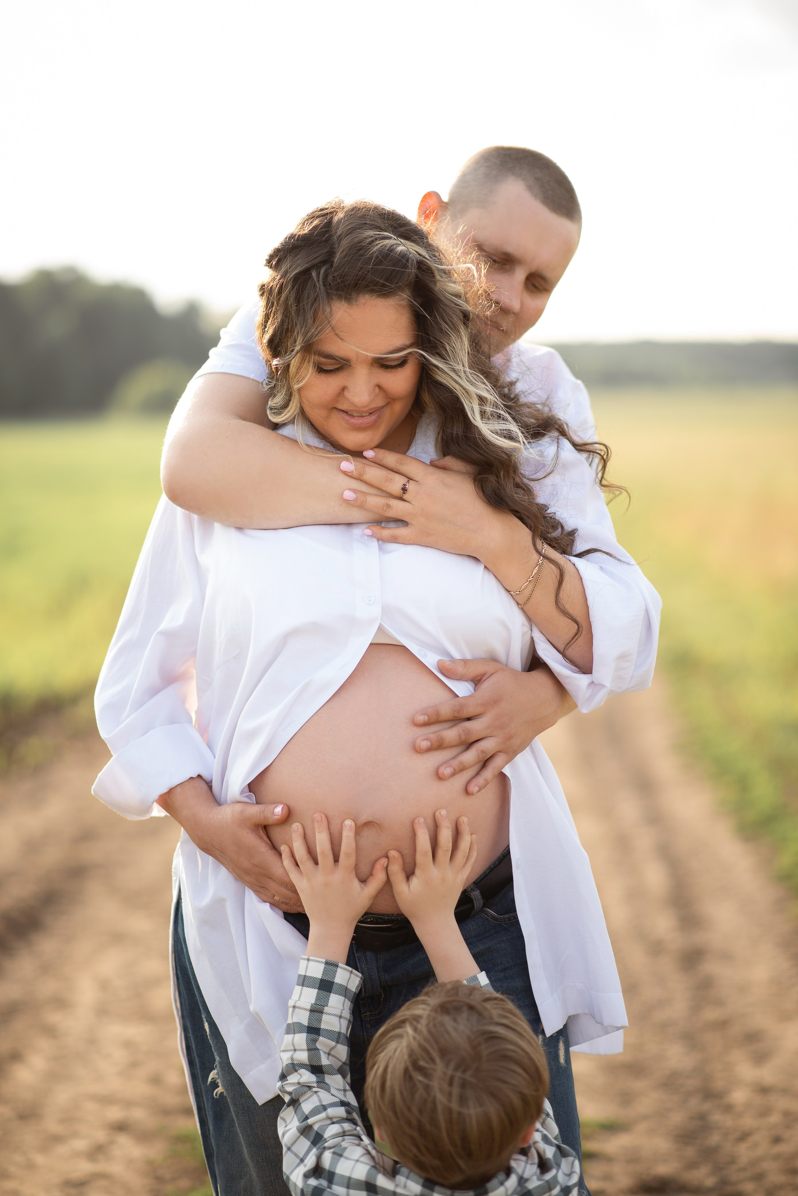 Съемка в поле. Фотограф новорожденных Екатеринбург, Первоуральск