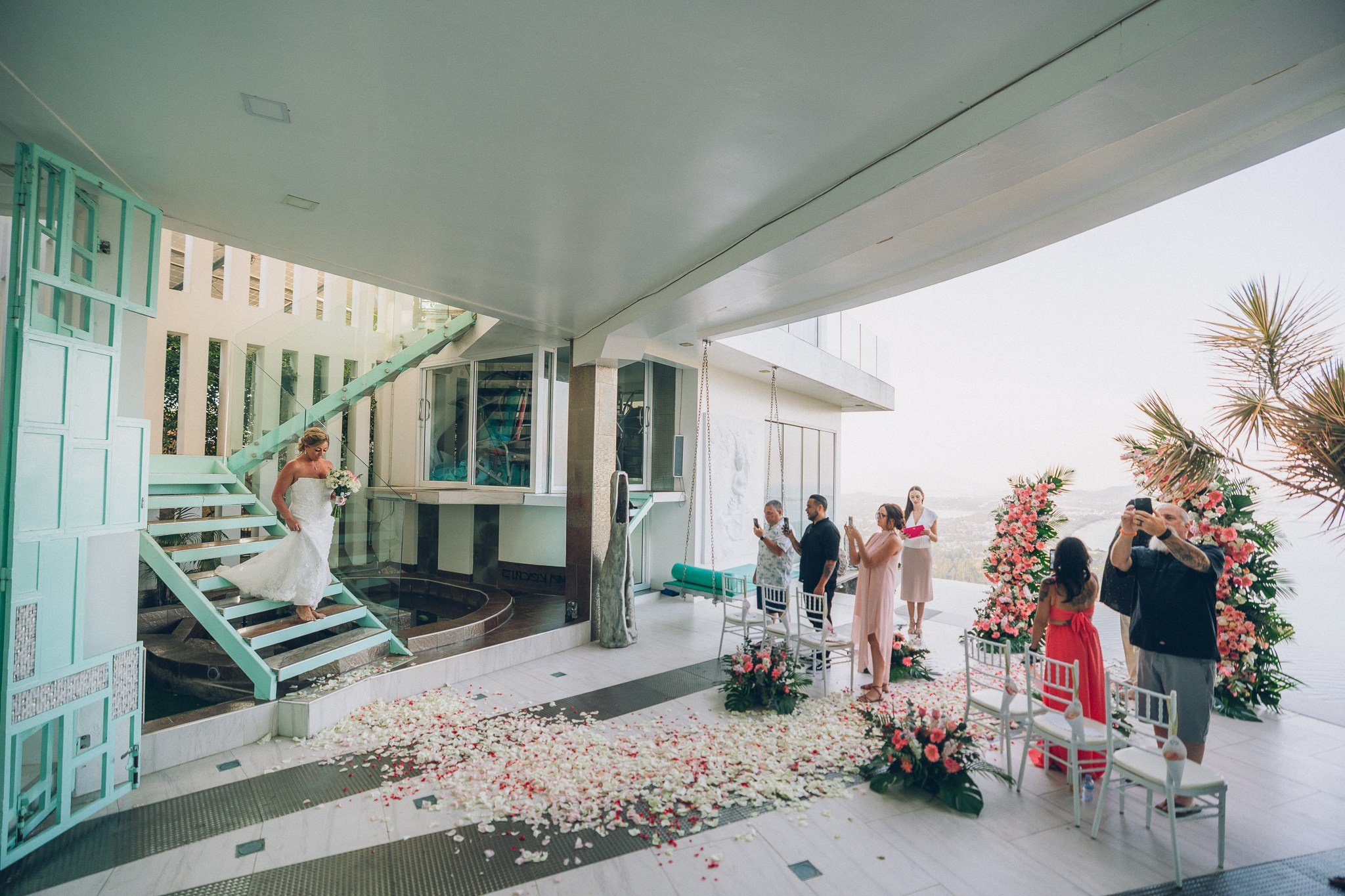 Private Villa Wedding Ceremony